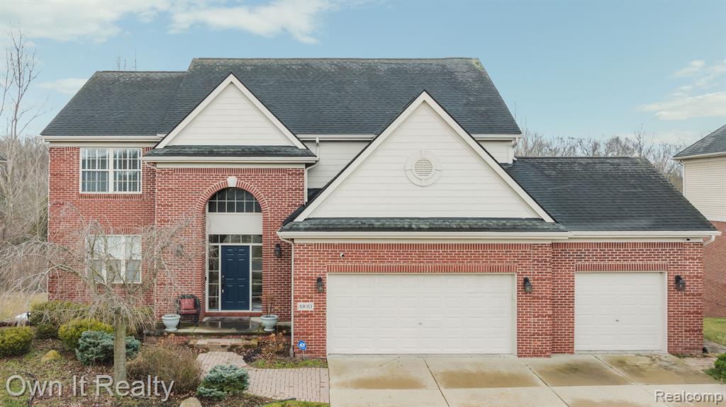 *Virtual Staging* Back on the market! buyer financing fell through
Your everyday retreat! This stunning colonial home in Livonia's most sought-after neighborhood offers nearly 3,700 sq. ft. of living space on a large lot backing to a tranquil pond. Features include a three-car garage, spacious driveway, 4 bedrooms (Can Add one more!), 3.5 bathrooms, and a finished basement with wet bar and walkout access to the backyard. The gourmet kitchen boasts granite countertops and stainless steel appliances, while the family room has a cozy gas fireplace. Additional upgrades include recessed lighting, hardwood floors, a second-floor deck, and a sauna in the basement. BATVAI