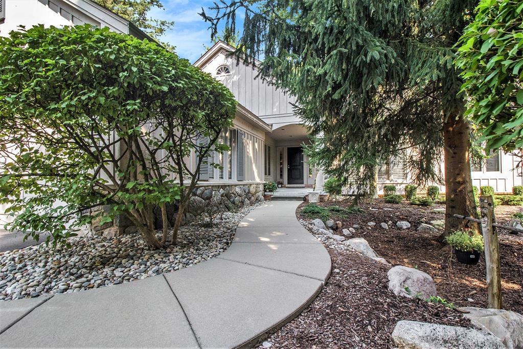 Welcome to Prestigeous Woodcliff on the Lake! Nestled amongst mature trees, rolling hills & 2 private lake is this beautiful ranch condo with an impressive main floor master suite with fireplace and a 12'x12' walk in closet! This home boasts over 4000 sq ft of luxury living space.  A private, whimsical walk leads your guests to an impressive entry & a huge formal living room & dining room overlooking a private outdoor oasis! The main floor study offers a lovely retreat.  A large family room & ample secondary bedrooms are a great retreat for your family and friends.  Homes in this community do not come up often & are highly sought after for its location and beauty. located just a short walk to miles of trails for hiking & biking, quiet, peaceful lake access or just a short commute to dinning, shopping or an easy work commute.  Woodside by the Lake is the community you have been looking for!