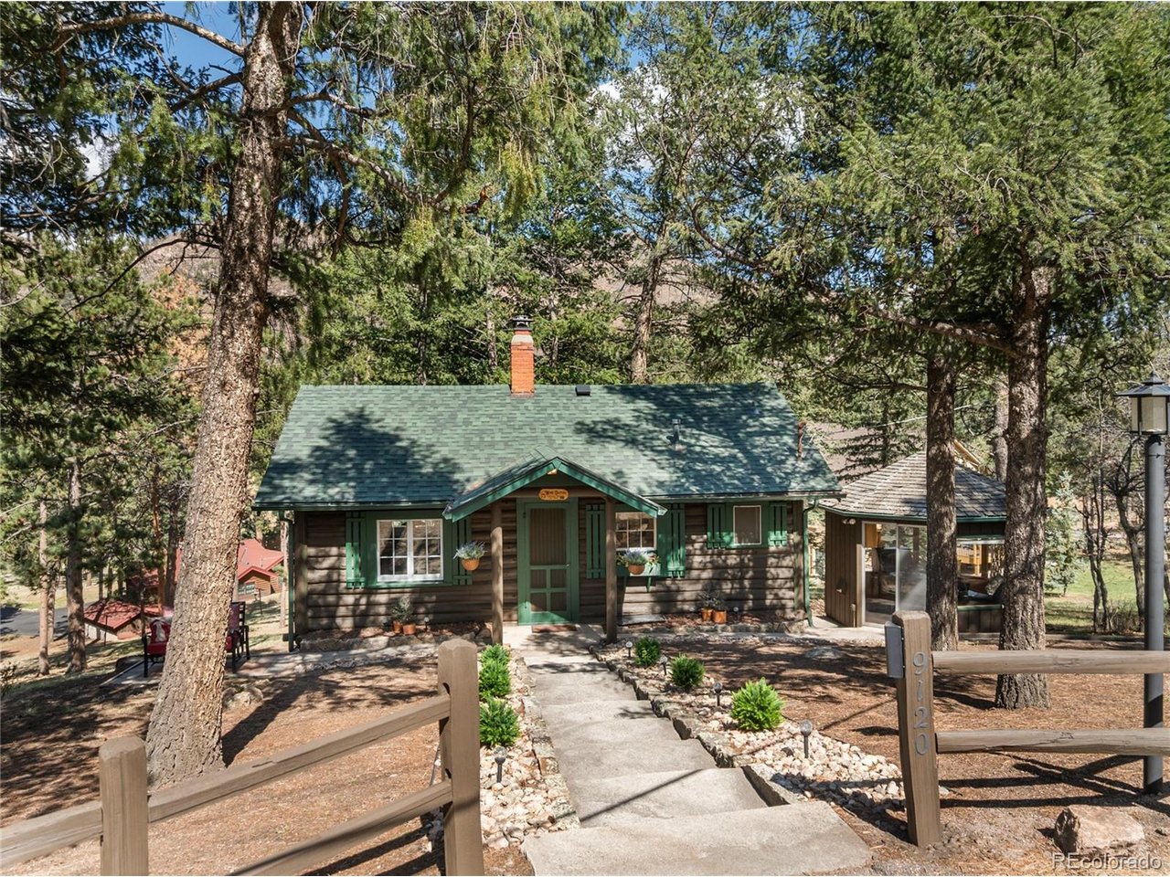 Tucked into the trees in the heart of Cascade, where the air feels a little crisper and life slows down just enough to notice, there's a cabin that doesn't just check boxes... it steals hearts.Originally built in the 1930s, this authentic log cabin has been thoughtfully updated to bring in modern comfort-without losing an ounce of the character that makes it unforgettable. From the moment you arrive, you can feel it. This isn't just a home... it's a place with a past, a personality, and a story all its own.Inside, the timeless details wrap around you, creating that cozy, "never want to leave" feeling. Every corner feels intentional, blending rustic charm with just the right touch of 'perfect mountain cabin'. It's the kind of space where mornings start slower, coffee tastes better, and evenings naturally wind down by design.And then... just when you think you've seen it all... this property keeps giving.An enclosed, heated gazebo offers a year-round retreat-perfect for quiet mornings, evening wine, home office, guests or simply watching the snow fall in complete silence. A bonus room off the garage adds flexibility as a studio, seasonal closet or a private workspace. The lower level features an additional laundry area and storage space, giving you functionality you wouldn't expect from a cabin of this era.Set on an extra-large, beautifully treed lot, the outdoor space feels just as special as the home itself-private, peaceful, and perfectly in tune with its mountain surroundings. And with a strong history as a short-term rental, this isn't just a lifestyle opportunity... it's a smart one too.One bedroom, one bath... and a whole lot of personality.Because some homes are measured in square footage...and some are measured in how they make you feel.This one? You might just want to pinch its cheeks!Broker Owned, Lead Base Paint Discl Req, See Show/Agent Remarks