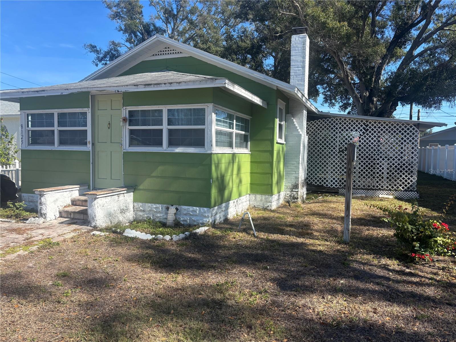 Great investment opportunity! This 1925 bungalow is full of potential and just needs a few finishing touches to make it shine. The bathroom has been fully updated from top to bottom, while the kitchen requires some additional work. Both bedrooms feature newer carpet.Major systems include a roof and AC replaced in 2017 and a water heater installed in 2024. The home offers a laundry room with a full-size washer and dryer. The owner has treated the property for both drywood and subterranean termites and has a transferable warranty in place.Situated on a large lot, the property includes a detached 16x12 garage. Please note the beam by the front door requires repair. Property is being sold AS IS.No sight-unseen or assignable offers will be considered. Showings by appointment only.