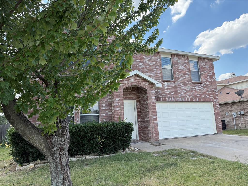 Look at all this sq. ft. for less than $300k!!!  And great location with easy access to I35W, parks, retail, schools and more!  Move-in ready with all new luxury vinyl plank flooring in formal living and dining, kitchen, family room,  bathrooms and utility and new carpet in bedrooms.  Full exterior and interior paint and new lighting throughout.  Plus additional opportunity to tailor this one to your liking.  Formal living and dining as you enter creates the perfect space for holiday entertaining.  The open floorplan allows for fluid movement between kitchen, breakfast area and living room with wood burning fireplace for those chilly winter evenings.  Need room for a friendly football game?  The fully fenced in, large backyard is perfect for those weekend gatherings or adding that desirable pool oasis!  Upstairs is the primary bedroom and bathroom and generously sized spare bedrooms and full bathroom.  Make this one your next home - schedule your showing today!