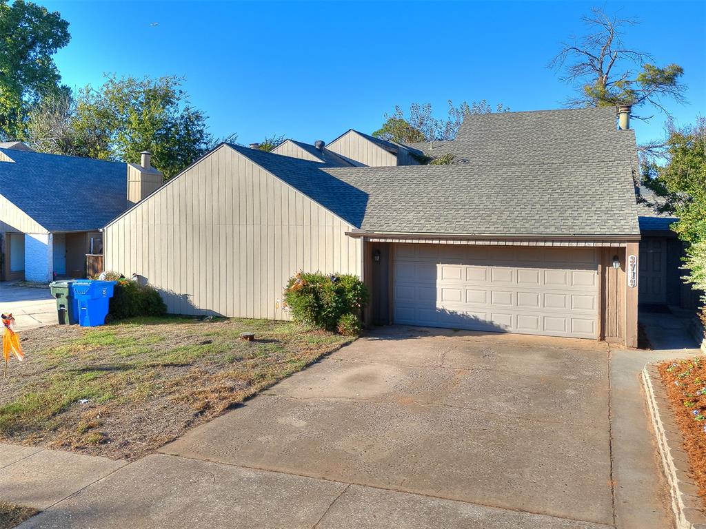Discover this inviting 3-bedroom, 2-bathroom half duplex in West Norman, offering 1,766 square feet of comfortable living space and a 2-car garage. The home features an open floorplan with plenty of windows that fill the interior with natural light. The spacious living and dining areas connect seamlessly to the kitchen, creating an easy flow that’s great for both everyday living and entertaining. The kitchen includes white cabinetry, a modern tile backsplash, and stainless steel appliances, giving the space a clean and updated look. Wood laminate flooring extends through all high-traffic areas, providing durability and easy maintenance, while fresh new carpet adds warmth and comfort to the bedrooms. The downstairs suite offers generous space and includes an attached patio room—a flexible area that can serve as a reading nook, workout space, or home office—with direct access to the backyard. The two additional bedrooms share a well-appointed second bathroom, offering plenty of room for guests or a growing household.  Outside, enjoy a private backyard space that’s ready for your personal touch. Located in a desirable area of West Norman, this home offers convenient access to shopping, dining, parks, and highly rated schools. With its spacious layout and light-filled design, this property is an excellent opportunity to make a comfortable home in a great location.