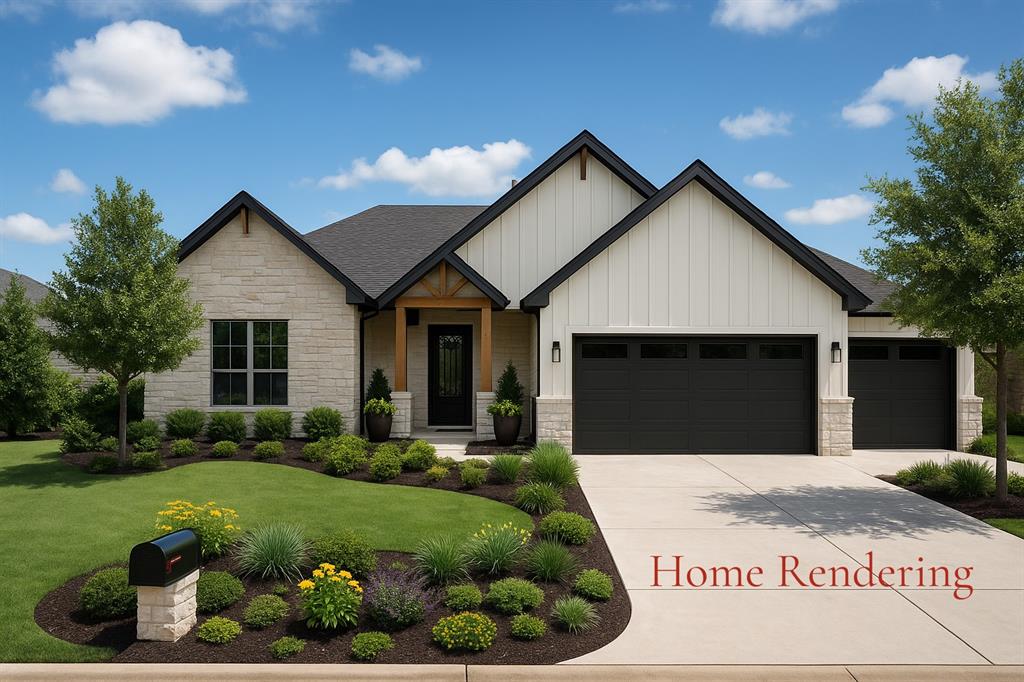 Welcome to your lakeside retreat! Stunning New Construction by Cedar Homes in Blackwood Farms! Step into style and comfort with this beautifully crafted 3-bedroom, 2.5-bath home, complete with a dedicated study—perfect for working from home or fourth bedroom. This thoughtfully designed home boasts a spacious, open-concept layout ideal for modern living and entertaining. Kitchen Highlights: Gourmet kitchen with quartz countertops. Large waterfall center island—perfect for meal prep and casual dining. Walk-in pantry providing ample storage. Thoughtful Bedroom Layout with master bedroom offering double vanities, a beautiful walk in shower and a huge walk in closet. Jack and Jill floorplan also with double vanities. Living Area Features: Bright and open living room with ceiling fan for year-round comfort. This inviting home features the warmth and ambiance of gas-log fireplaces both indoors and out. Enjoy cozy evenings by the elegant fireplace in the living room, or entertain guests year-round with a second gas-log fireplace on the covered back patio — perfect for outdoor gatherings and relaxing nights under the stars.  Spacious 3 car garage. Green and bright landscaping with full yard sprinklers and complete guttering.  Wake up to stunning sunrises sipping your morning coffee over your back patio or private dock. Set your private showing today!!!