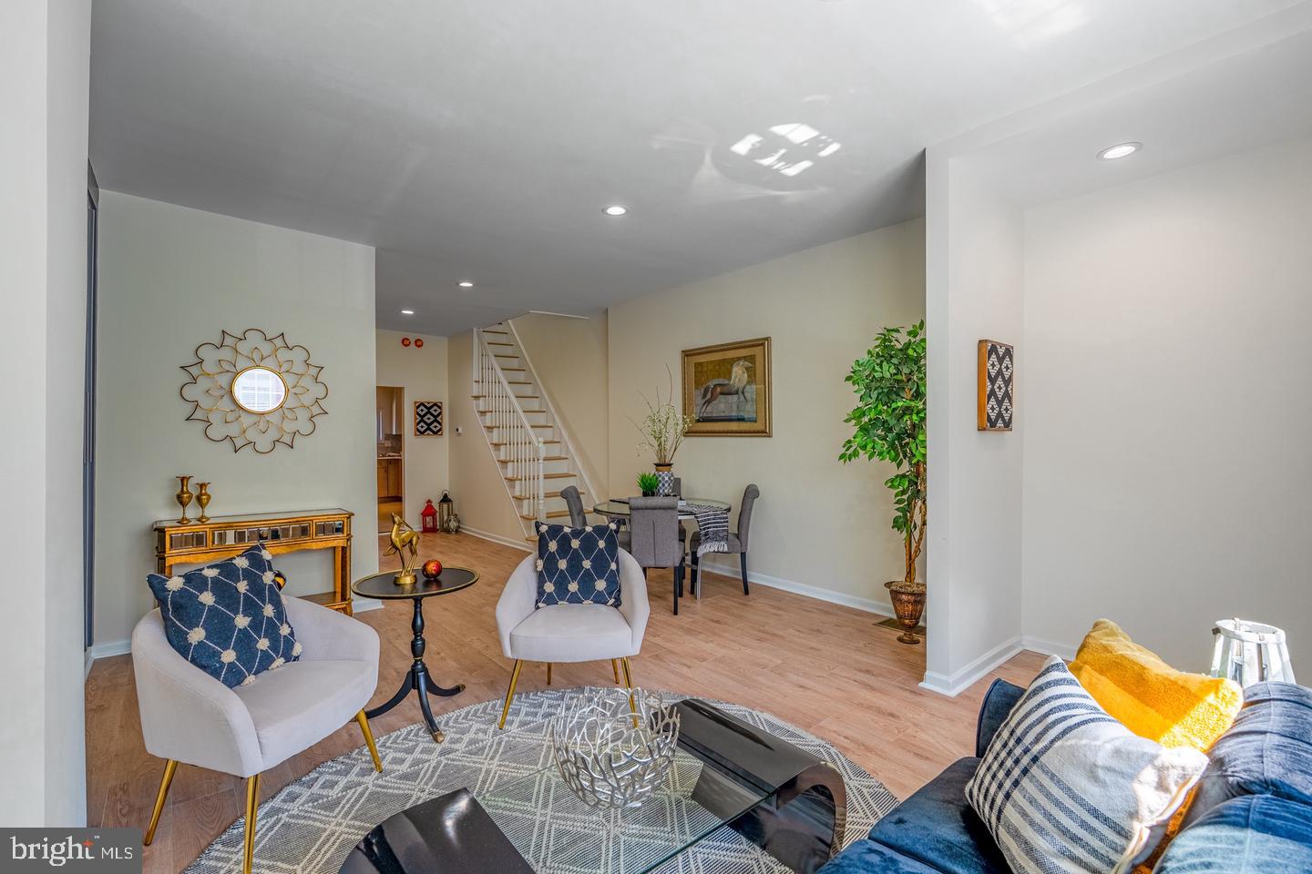 LOWER YOUR MONTHLY PAYMENT! With the right offer, the seller is willing to contribute toward an interest rate buydown, potentially helping you secure a lower rate and more affordable monthly payment. Ask your lender how a seller-paid rate buydown could work for you!Welcome to 1716 S 20th Street, a beautifully updated 3-bedroom, 1.5-bath home located in the heart of South Philadelphia. Step inside to find brand-new laminate wood flooring flowing throughout the spacious living and dining areas, creating a warm and inviting atmosphere. The renovated kitchen features ceramic tile flooring, stylish two-tone cabinetry with wood-tone lower cabinets and crisp white uppers, granite countertops, stainless steel appliances, and a ceramic tile backsplash that ties the space together perfectly. Upstairs, you'll find three comfortable bedrooms, all featuring new laminate wood flooring, along with an updated full bathroom complete with a modern vanity and contemporary fixtures. The fully finished basement provides valuable additional living space and includes a convenient half bath, making it ideal for a family room, home office, gym, or entertainment area. Additional upgrades include new central air conditioning for year-round comfort. Out back, enjoy a generously sized rear yard highlighted by a mature shade tree that creates a peaceful setting for relaxing, entertaining, or enjoying outdoor gatherings. Conveniently located near shopping, dining, parks, and public transportation, this move-in-ready home offers the perfect combination of modern updates and South Philadelphia charm.