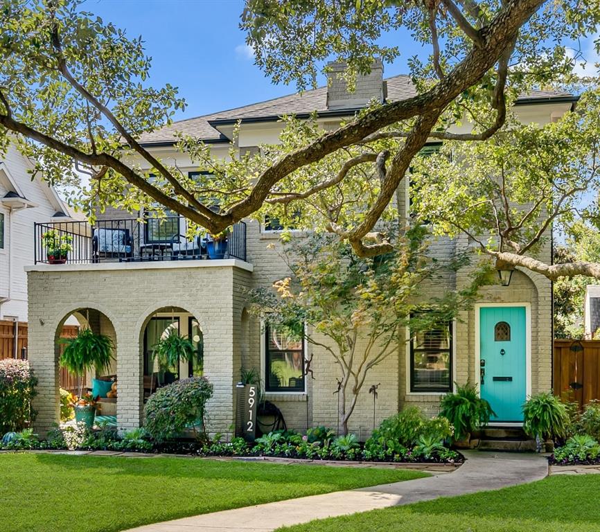 In one of East Dallas’s most walkable and welcoming neighborhoods (BACD), this beautifully cared-for home blends historic charm with modern comfort. Thoughtful updates complement original hardwood floors, custom cabinetry, granite and marble surfaces, stainless steel appliances, and select Restoration Hardware fixtures. The floor plan flows easily from the inviting kitchen to open living spaces and a backyard retreat with a pergola and string lights—perfect for relaxed evenings with friends and neighbors. Enjoy morning coffee on the covered front porch with a swing, or step out from the primary suite onto a private second-floor patio under the trees. Outside, a vegetable garden, a board-on-board fenced yard with an electric gate, and a two-car garage add function to the home’s timeless beauty. The front door, painted in Taylor Blue, carries a meaningful story—ask about it when you visit.  Here, life truly feels like small-town living in the heart of the city, surrounded by parks, shops, and easy access to everything Big D has to offer!  Minutes away from SMU, Whiterock Lake, Lower Greenville, Lakewood, Tietze and Glenco Parks, Knox-Henderson, Mockingbird Station, Katy Trail, and SO MUCH MORE!! Neighbor references are available upon request for serious, qualified buyers. Ask about lender credit.