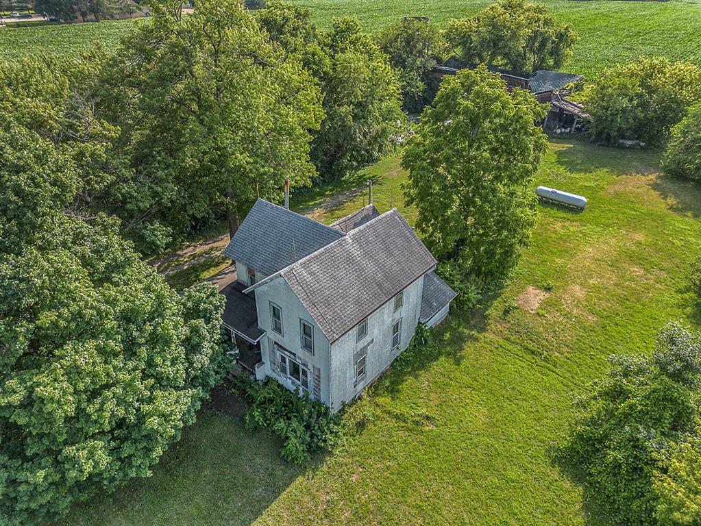 Country acreage available for a new owner. Sale includes an additional 10 acre parcel for a total of 50 acres.  Property is being farmed.  Buyer is responsible for all inspections including well and septic.
