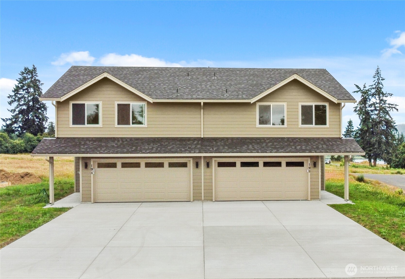 Brand-new 3-bedroom, 2.5-bath condo offering modern style, thoughtful design, and beautiful Columbia River views! The open-concept kitchen features striking two-tone cabinetry, quartz countertops, and a full suite of stainless steel appliances, including a refrigerator with water and ice dispenser, range, microwave, and dishwasher. Upstairs, all three bedrooms are conveniently located alongside the laundry area with washer and dryer hookups. The spacious primary suite offers a large walk-in closet and an ensuite bath with an oversized vanity and double sinks. Ample storage throughout, an attached two-car garage, and additional driveway parking provide everyday convenience. Take in Columbia River views from multiple rooms or relax on your private patio. Move-in ready and waiting for you to call it home!