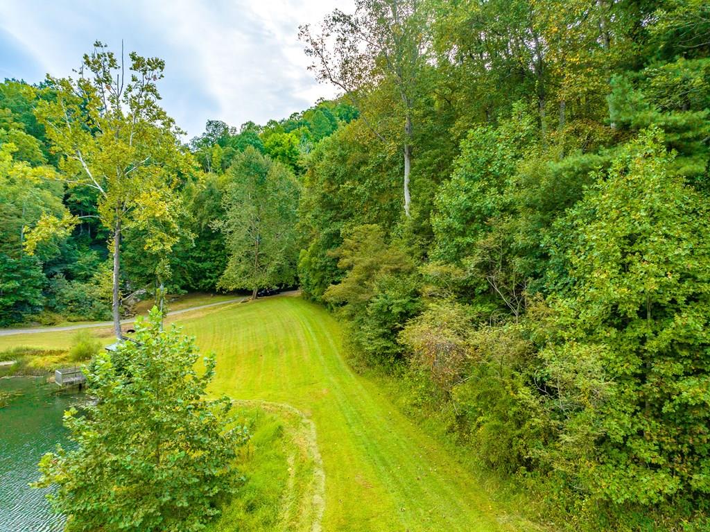 This is a spectacular set of lots. You adjoin the community stocked pond so close that you could practically cast a line from your deck. You are close to the gorgeous waterfall, and a beautiful covered bridge with picnic area for the family to enjoy. Not to mention, the breathtaking views you see everyday to and from the property. You are also conveniently located an hour from Winston Salem, NC, an hour and 17 minutes to Blacksburg, VA, an hour and a half from Greensboro, NC, and an hour and 48 minutes to Charlotte, NC. You are also less than 20 minutes to town for the grocery store, and 28 minutes to Mount Airy, NC where you can go for the rest of your everyday shopping. This development has a great mix of full-time residents and vacation homes. This development is just 2 miles off the Blue Ridge Parkway, and is like a well kept secret. Come build your dream home in the Blue Ridge Mountains! You're getting 5 lots for one money. The land is very diggable, and ready for your dream home.