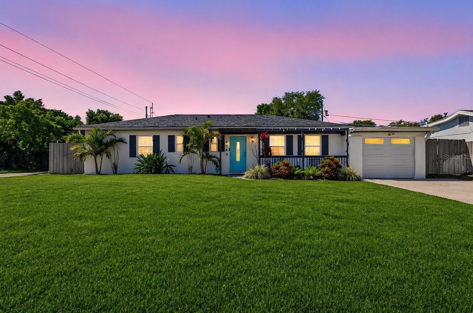 A standout opportunity on a South Tampa corner lot, this move in ready home combines thoughtful updates with a layout that lives effortlessly. Offering three full sized bedrooms, including a primary suite and two well proportioned guest rooms, the home delivers the comfort and functionality today’s buyers are looking for.The galley kitchen is both functional and stylish with granite countertops, stainless steel appliances, recessed lighting, a tray ceiling, and a classic tile backsplash. It opens seamlessly to the living and dining areas, with sliding doors leading to the backyard, creating a bright and comfortable flow for both relaxing and entertaining.The primary suite features a walk in shower, while the secondary bathroom has been tastefully updated. An oversized 27 foot deep garage provides ample space for storage, projects, or additional flexibility.Positioned on a large corner lot in a quiet, tree lined neighborhood, the property features irrigation in both the front and backyard along with a fully fenced backyard offering plenty of room to personalize or expand your outdoor living space. Additional peace of mind comes with a roof replacement completed in 2024, and no flood insurance is required as the home is not located in a flood zone. Ideally located with convenient access to the Selmon Expressway, Gandy, Bayshore, and MacDill Air Force Base, this home presents a well rounded opportunity in one of South Tampa’s most convenient locations.