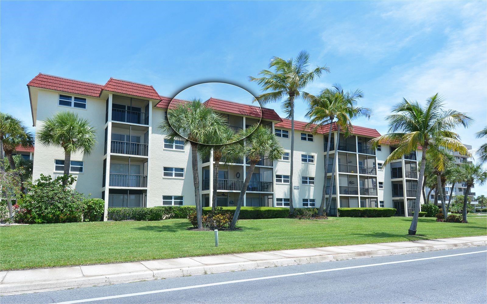 Rare Turnkey "PENTHOUSE OPPORTUNITY" with a Full Gulf View directly across from the world-famous #1 rated Siesta Key Beach with beautiful quartz crystal sand! The exceptional office staff make this community well managed & this unit has a proven track record of 62K gross rental income in '2023 & 54K for '2024 & so far in '25 (Jan-June) 37K which can be a great money maker for you! La Siesta offers 1 week minimum stays for easy rentals & has low monthly fees of only $841.67/month which make it even better! This condo is turnkey furnished with tasteful updates/furniture & has everything you need for a wonderful stay. Owner/Broker has used this condo on occasion for personal use when not rented. You'll love the nightly variety of sunsets from your screened balcony & you will feel the energy being right across the street from this world-renowned beach! Many upgrades in '22 including some of the following: A/C*most furniture & accessories*quartz tops*vinyl flooring*carpet & padding*fresh paint*balcony rescreened*plantation shutters/blinds*lanai rescreened '24 & more. The trolley stop is located right in front & is more than just a convenience ... it will connect you to fine restaurants~shopping~nightlife/entertainment in the vibrant village & throughout the key. This complex is perfectly positioned & is nestled amidst everything you could want or need. The helpful & dedicated staff will also accommodate your requests. For outside activities, La Siesta offers a heated pool, shuffleboard, cornhole & BBQ grills on-site. Unit owners may have 1 small pet under 25 lbs. with board approval. Elevator access & Laundry on the same floor make it easy. Hurry on this one & enjoy it in between tenants before the busy winter season (this unit fully rented throughout season) & secure your own piece of paradise today. Don't miss out on this exceptional investment opportunity. Being sold as is with the right to inspect. All showings require confirmation in case a tenant is in place during that time.