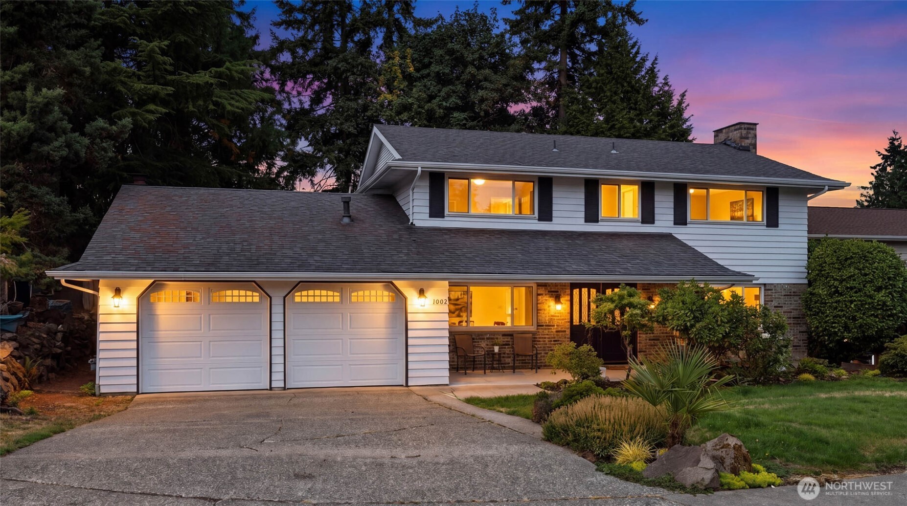 Rarely does a property combine prime location, move-in readiness, and undeniable upside potential at a compelling price. Nestled in coveted Conifer Crest, this timeless 2,250-square-foot residence offers the classic neighborhood feel buyers love while putting you minutes from Microsoft, top-tier schools, major freeways, premier shopping, and everyday amenities. Priced below market comparables, this home presents a compelling opportunity for the savvy buyer. The spacious two-story floor plan features 4 bedrooms, 2.5 baths, and a desirable circular layout connecting the living, dining, kitchen, and family rooms. Gleaming newly refinished hardwood floors, fresh interior paint, updated family room carpeting, and new energy-efficient LED lighting create a fresh, inviting feel. Three beautifully updated bathrooms, a brand-new dishwasher, washer and dryer, plus a newer gas furnace and hot water heater add everyday convenience and peace of mind. One of the neighborhood's larger, highly private lots offers an expansive 9,804-square-foot fenced backyard with a generous patio ideal for entertaining and weekend gatherings. Comfortable and livable today, the kitchen also offers an opportunity to customize and create your dream culinary space over time. As an estate sale, a pre-home inspection report is available to prospective buyers. Properties offering this blend of Bellevue location, value, privacy, and built-in upside are rarely available and thoughtful updates.