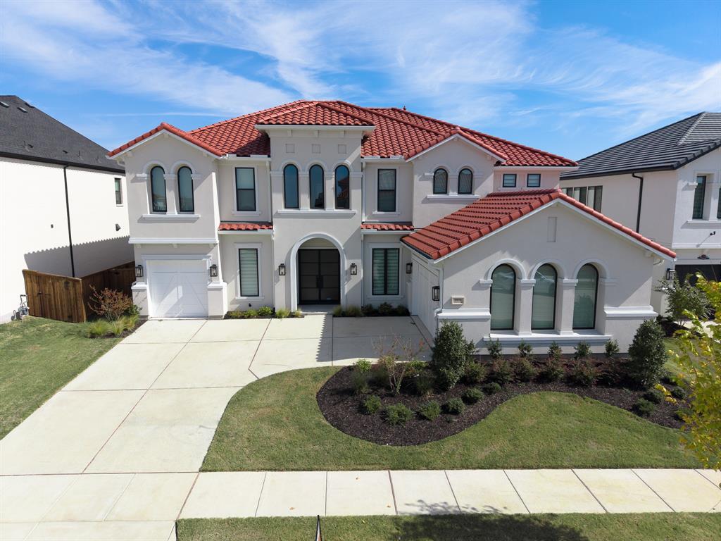 Exquisite Luxury Estate in Lexington Kingswood and Frisco ISDDiscover elevated living in Lexington Kingswood, Frisco, with this exceptional Landon Homes residence offering over 5,270 square feet of beautifully upgraded living space. Thoughtfully designed to blend timeless elegance with modern functionality, this home showcases sophisticated finishes, open-concept living, and smart home conveniences throughout.The gourmet kitchen serves as the heart of the home, featuring a professional grade Wolf cooking range, premium quartz countertops, a dramatic waterfall island, and custom oak cabinetry. Designed for both everyday enjoyment and entertaining, the space combines striking design with exceptional functionality.Rich oak hardwood flooring, expansive living areas, and carefully selected upgrades create a warm, refined atmosphere throughout the main level. A dedicated yoga and wellness room offers a private space to unwind, recharge, and focus on well-being.The primary suite provides a luxurious retreat, highlighted by a custom-designed, boutique-style closet that brings together elegant design and thoughtful organization. Spacious secondary bedrooms and additional living areas offer flexibility for guests, work, and everyday living.Additional highlights include smart home technology, energy-conscious features, and generous spaces for relaxing and entertaining. Every detail contributes to a home that balances upscale design with modern comfort.Ideally situated in Frisco’s Lexington Kingswood community, this exceptional property offers convenient access to schools, parks, shopping, dining, and everyday amenities. Experience the space, style, and functionality of a thoughtfully upgraded luxury home in one of Frisco’s desirable residential communities.