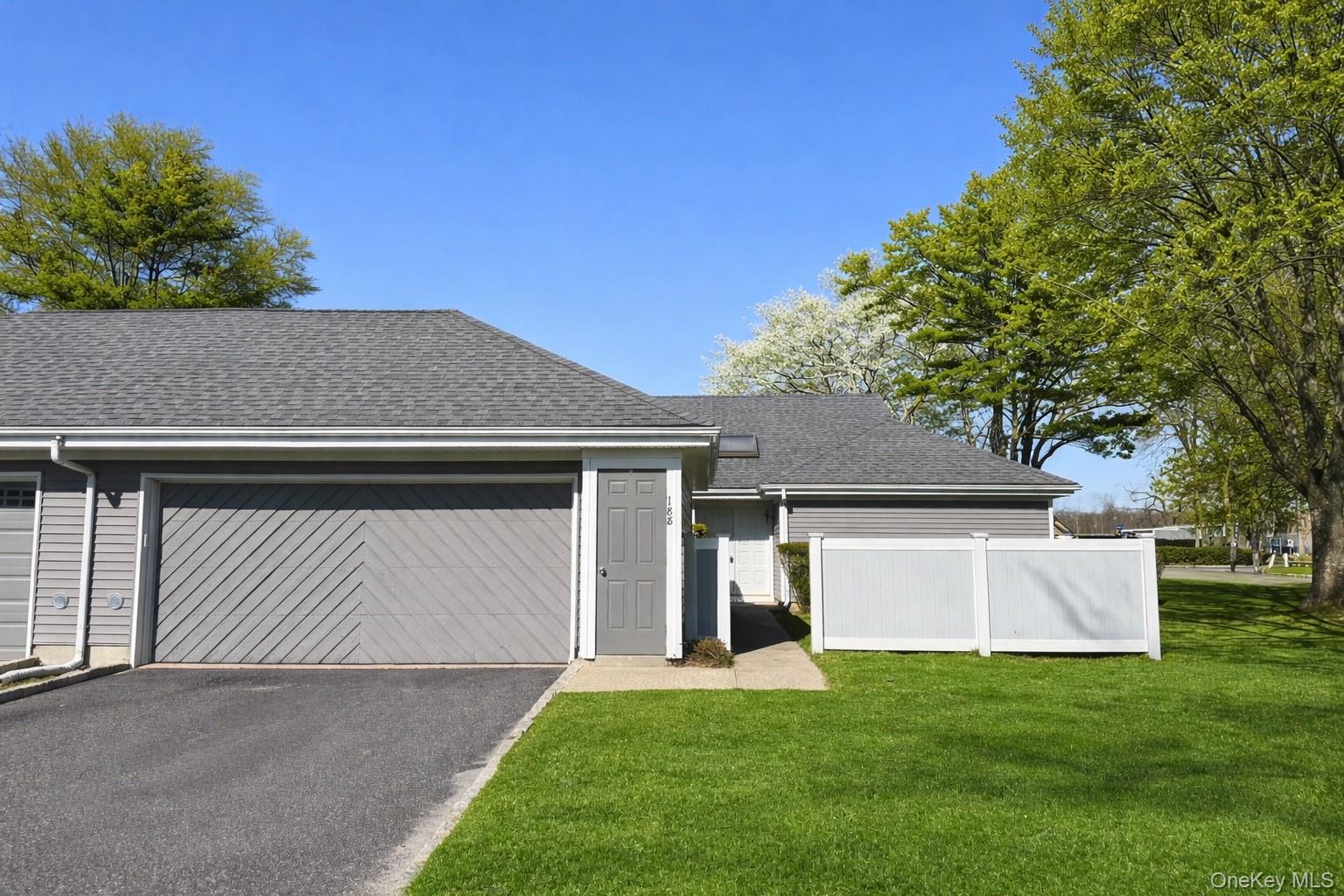 The only renovated single-level ranch currently available in The Waterways offering rare privacy with no one living above or below you. A spacious, updated home in a prime location near the clubhouse and private marina. A double-door entry opens to soaring ceilings throughout the main living areas including the kitchen, breakfast area, den, living room, and dining room. The rooms connect in an easy, open way with plenty of natural light. The brand-new custom kitchen features stainless steel appliances, quartz countertops, a center island, and custom cabinetry with built-in spice rack and lazy Susan, along with a new skylight that brightens the space. It opens to the breakfast area and a den with additional skylights. The primary bedroom offers two closets including a walk-in and a fully redesigned ensuite bath. The second bedroom is generously sized and located near a renovated full bath. Updates include new flooring, fresh paint, LED lighting, 2 new skylights, all new windows, and two new sliding glass doors. Additional features include a new washer and dryer, fireplace accent wall, and a two-car garage with new opener. Residents enjoy a heated pool, tennis and pickleball courts, fitness center, billiards, and a clubhouse refreshed last year. Bocce, clubs, activities, and planned trips create an active lifestyle. HOA fees include basic cable and internet, and there's low taxes too. A rare single-level ranch offering privacy, light-filled living spaces, and access to the marina close by. A standout opportunity in The Waterways.