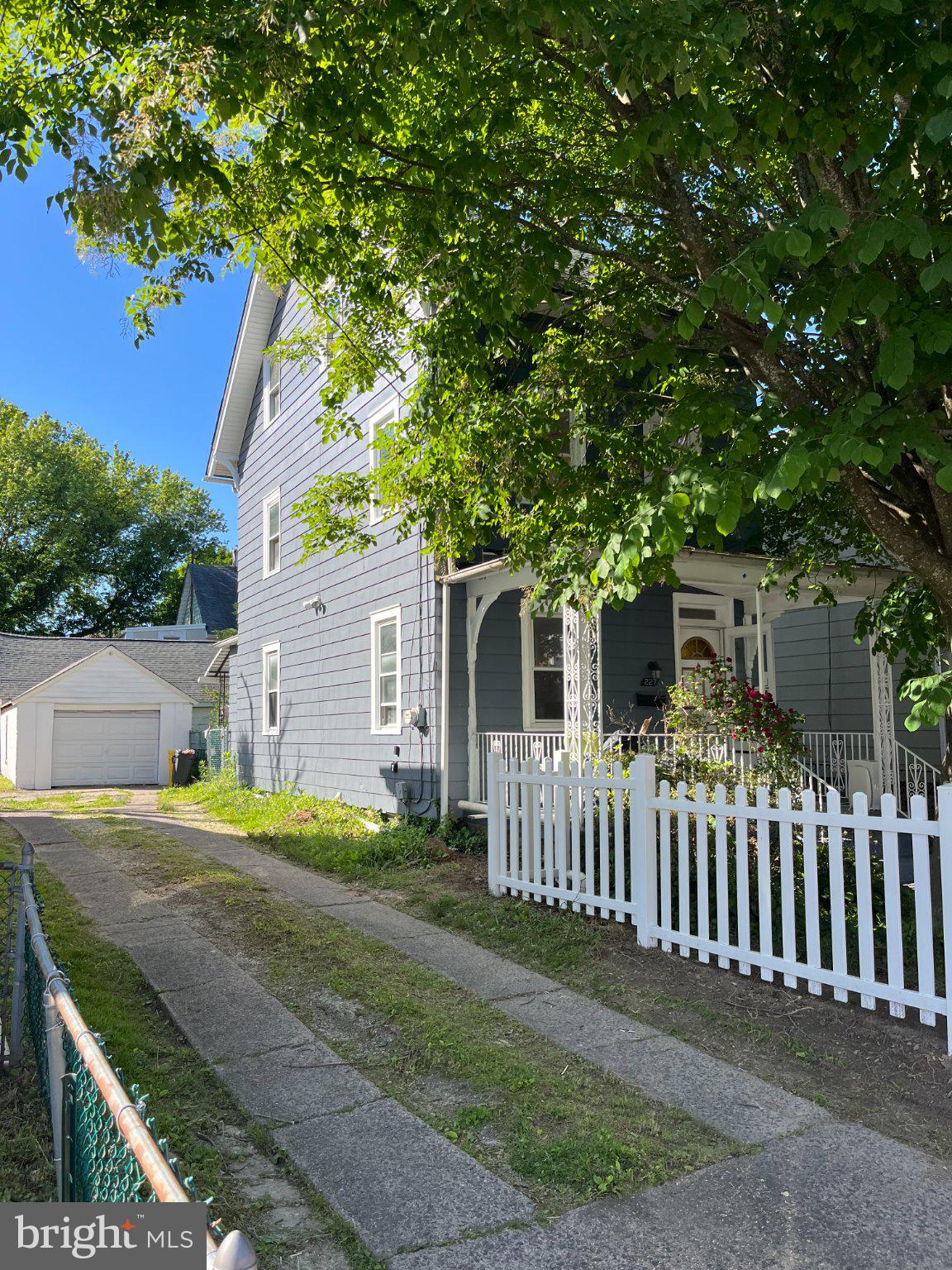 This charming traditional home, nestled in the desirable Ardmore subdivision, offers a perfect blend of historic character and modern convenience. Built in 1875 and renovated in 2026, this residence is a true gem. With 1,302 square feet of thoughtfully designed living space, it features four spacious bedrooms and one and a half bathrooms, ideal for both relaxation and entertaining. Step inside to discover a warm and inviting interior adorned with crown moldings and a classic floor plan that enhances the flow of the home. The combination of plush carpeting and rich hardwood floors creates a cozy atmosphere throughout. The heart of the home is the well-appointed kitchen, equipped with stainless steel appliances, including a built-in microwave, gas cooktop, and dishwasher, making meal preparation a delight. Convenience is key with a main-floor laundry area and a detached garage for easy parking and storage. Enjoy your morning coffee on the charming porch or unwind in the peaceful surroundings of your low-maintenance lot. Located within 5 miles of a commuter rail station, this home offers easy access to transportation while maintaining a serene neighborhood feel. With its excellent condition and upcoming renovations, this property is not just a house; it's a place to create lasting memories.  Within walking distance to Haverford College Nature Trail.  Don't miss the opportunity to make this inviting residence your own! Owner is a licensed PA Real Estate Agent.