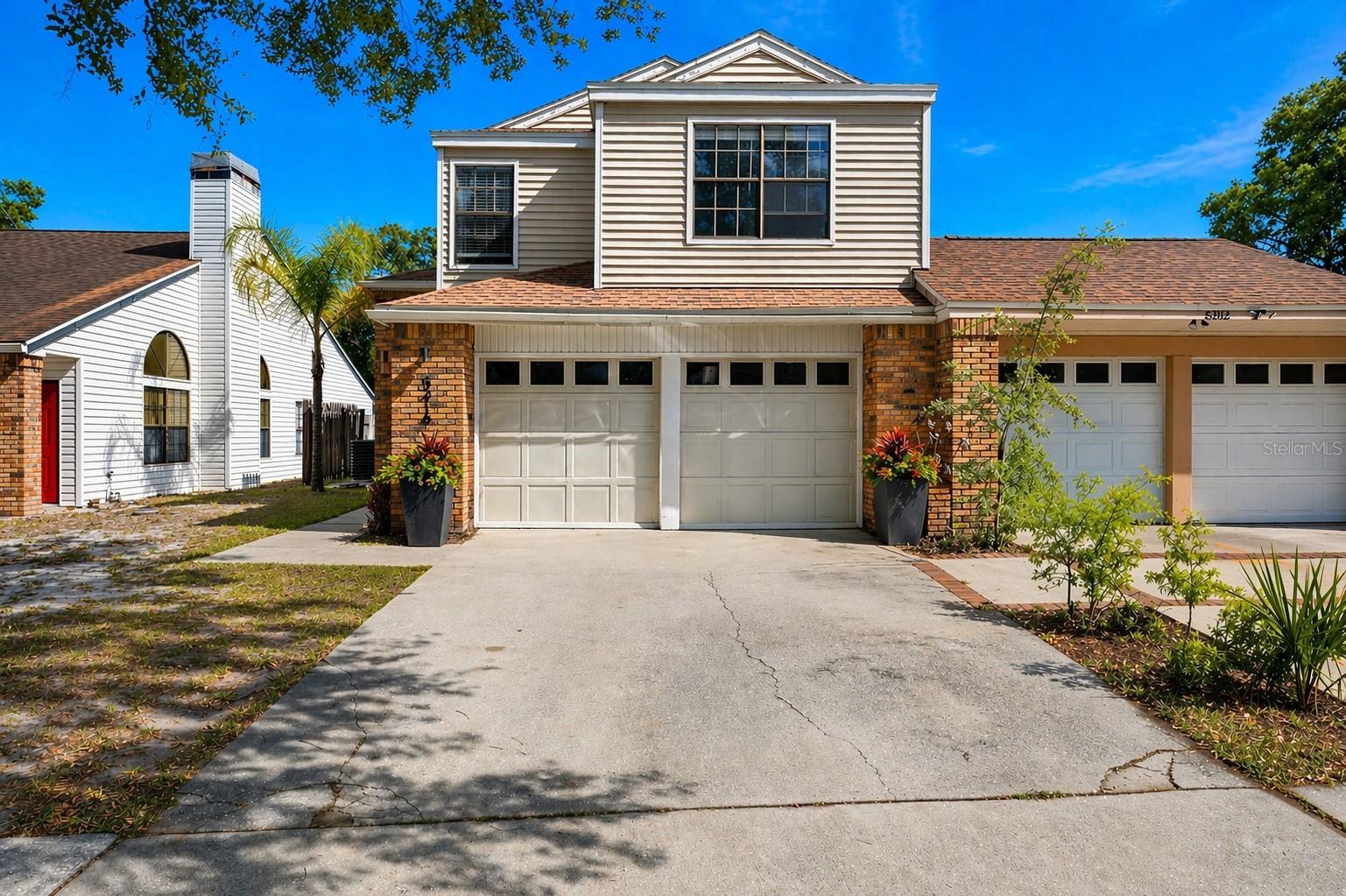 Prime Location + Income Potential! This 3-bedroom, 2.5-bath half duplex is ideally located just 10 minutes from Orlando International Airport and about 20 minutes to all major attractions—putting you right where you want to be.Major updates include a roof replaced in 2023 and A/C from 2021. Inside, the home features an updated kitchen and bathrooms with granite countertops and newer cabinetry, along with vinyl flooring throughout and tile in the bathrooms. All appliances are included.The layout feels open and inviting with vaulted ceilings, skylights, and a cozy fireplace that adds character to the main living space. There’s also a comfortable dinette area for everyday meals or casual gatherings.Step outside to a cute and spacious patio, perfect for barbecues or relaxing, and enjoy the convenience of the community pool just a short walk away.Currently rented on a month-to-month basis, the property offers flexibility for investors or future homeowners. With its location, updates, and overall functionality, this is a solid opportunity in the Orlando market.Some photos have been virtually staged to show the home’s potential.