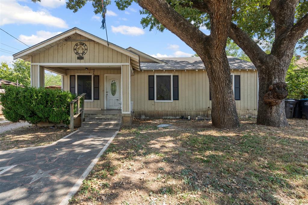Investor special!! Great opportunity with huge potential. This 2-bedroom 1 Bath home offers plenty of potential and could easily be converted into 3-bedroom. Some updates have been already been completed, saving you time and money! The bathroom features granite countertops and beautifully tiled finishes, while the kitchen boats an island with new cabinets and granite countertops. Seller began remodeling but was unable to finish, making this the perfect opportunity for someone looking to add their own touch and many upgrades already in place. Enjoy a great fenced backyard (front and back) perfect for gatherings, kid, pets. conveniently located with walking distance to a middle school. SOLD AS IS (TLC) don't miss your chance to turn this into a dream home or next investment!!!