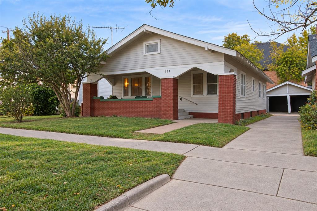 Come see this charming home located in prime original Norman. Walking distance to OU, Campus Corner, and Norman HS, the location is accommodating for folks who love the idea of being centered in the heart of Norman. This property has so many features that make it a great home. The front porch is relaxing and inviting. Walk inside to a spacious common area with beautiful wood work and a pleasant fireplace. The classic living room and formal dining room combo makes for great space for hosting and enjoying everyday life. The kitchen has a swinging door perfect for inclusive culinary moments or more private cooking and house keeping. There are 2 bedrooms and a third bonus room which is ideal for a custom flex space. If you're looking for an office, study, playroom, movie room, or just a quiet back room over looking the back yard, you will have the freedom to make it exactly what fits your lifestyle. The basement is accessible from inside the house which is always appreciated. Both the front and back yards are easy to maintain. This property should be worry free for owners. The roof was replaced in (2021). New HVAC system in (2022). New Gas lines and sump pump & drain in (2025). This house will allow you to enjoy all the perks of Norman along with peace of mind for years to come.
