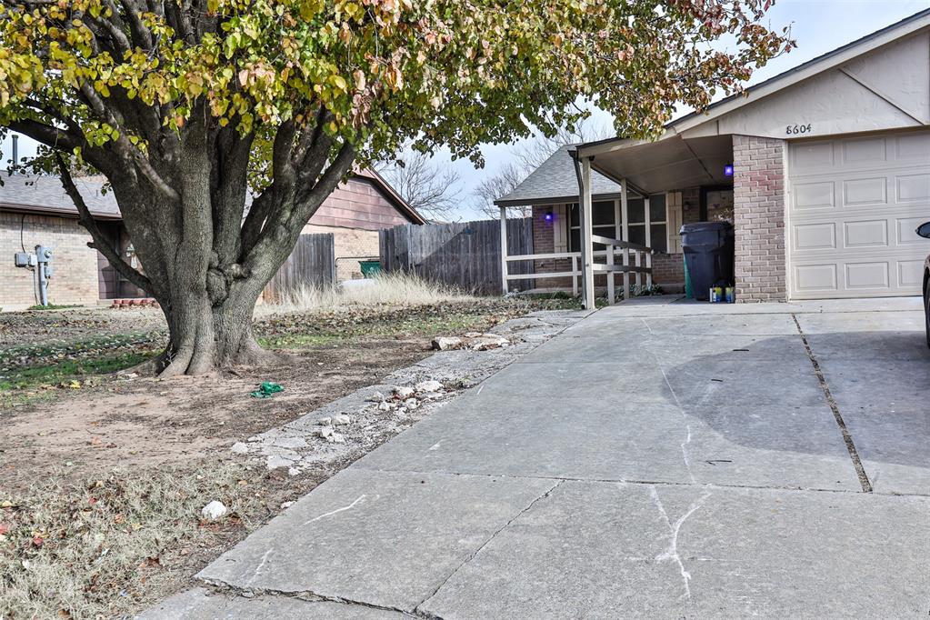 Looking for a home in MOORE SCHOOLS?!? This half a duplex has been remodeled and updated with a lot to offer. NEW roof 2025. Kitchen has NEW granite countertops, and all new appliances. New paint throughout the house.  Separate dining room. Nice size living room. Laminate flooring throughout for easy cleaning. Both bathrooms have NEW vanities. Inside laundry room. Enjoy being outside with access from both bedrooms with patio access to the fenced yard. Come and see this beautiful home! Easy access to 1-44, 240 and I-35 and restaurants.