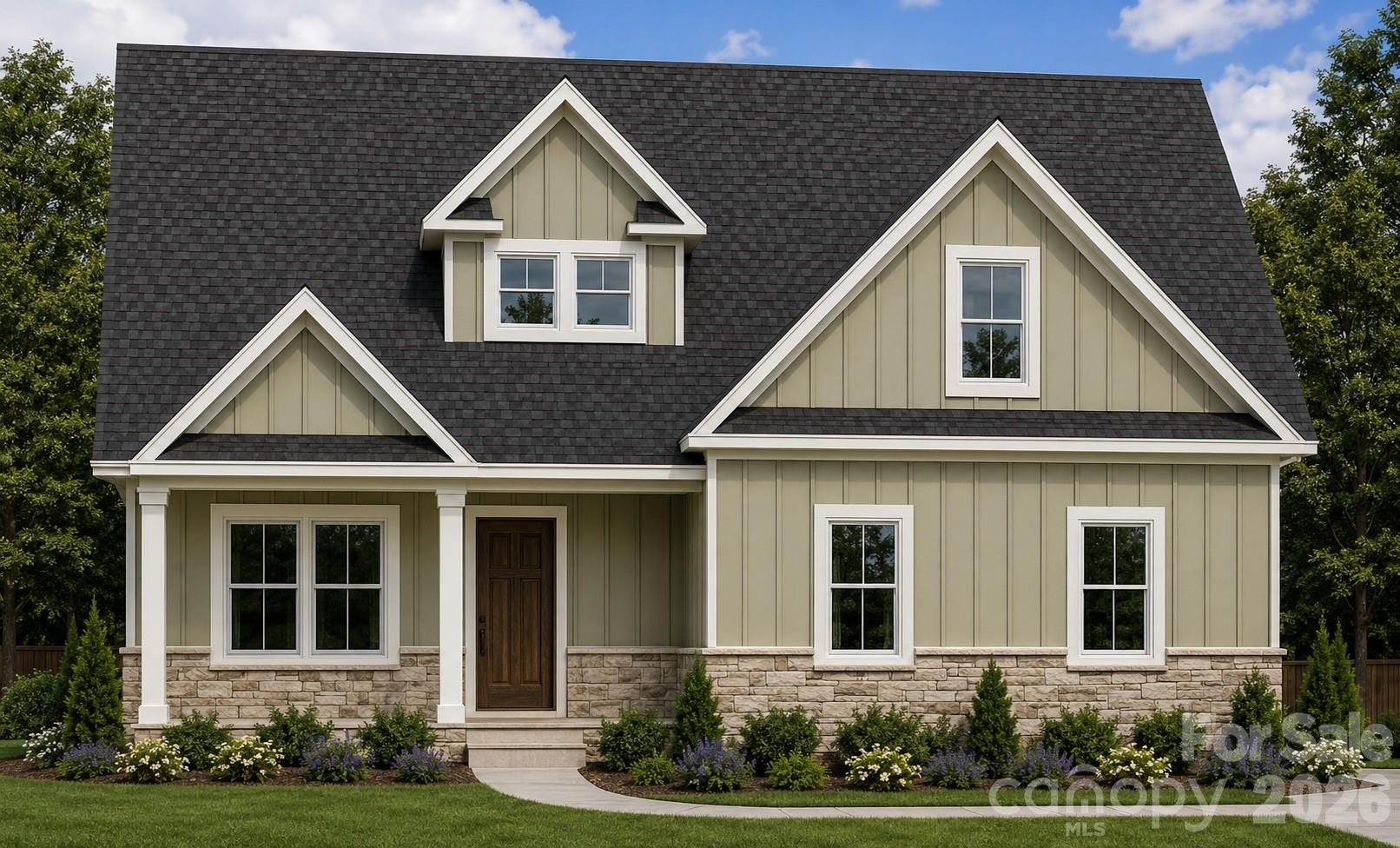 Photos are representational only of a proposed build. Welcome to 2517 Plyler Mill Rd, Monroe, NC, where modern farmhouse charm meets peaceful country living on 1.25 acres with NO HOA! This thoughtfully designed 3-bedroom, 2.5-bath home offers the perfect blend of comfort, functionality, and timeless style.Step inside to find a spacious, open-concept floor plan featuring a dedicated home office and a private primary suite on the main level, creating the ideal layout for both everyday living and working from home. The inviting living area flows seamlessly into the kitchen and dining spaces, making entertaining effortless.Upstairs, you'll find two additional bedrooms, a full bath, and a versatile bonus room that can serve as a media room, playroom, home gym, or guest space.Start your mornings with coffee on the welcoming covered front porch while enjoying the peaceful surroundings of your expansive 1.25-acre lot. With plenty of room to garden, play, or simply relax, this property offers the freedom of country living without the restrictions of an HOA.Conveniently located in Monroe with easy access to shopping, dining, and commuter routes, this beautiful home offers the space you've been looking for in a serene setting.