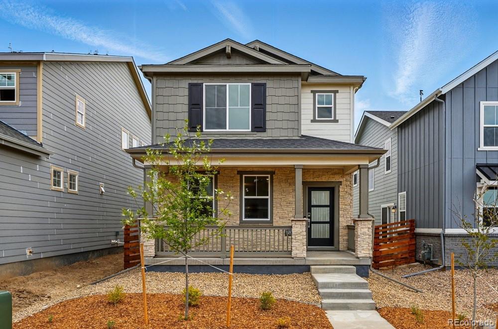 MLS#5186974 New Construction - Ready Now! Welcome to the Aurora, a beloved floor plan designed for modern living! Step through the front entry into a bright and airy open-concept space, where the living area, dining space, and spacious kitchen with a large island come together beautifully. A conveniently located powder bath on the main floor adds extra ease for guests. Upstairs, the private primary suite offers a peaceful retreat, while the nearby laundry room adds everyday convenience. Three additional bedrooms, each with generous closet space, share a thoughtfully designed full bath with a separate water closet—perfect for seamless mornings. The Aurora is a home that truly fits your lifestyle! Structural Options Added Include: Unfinished Basement