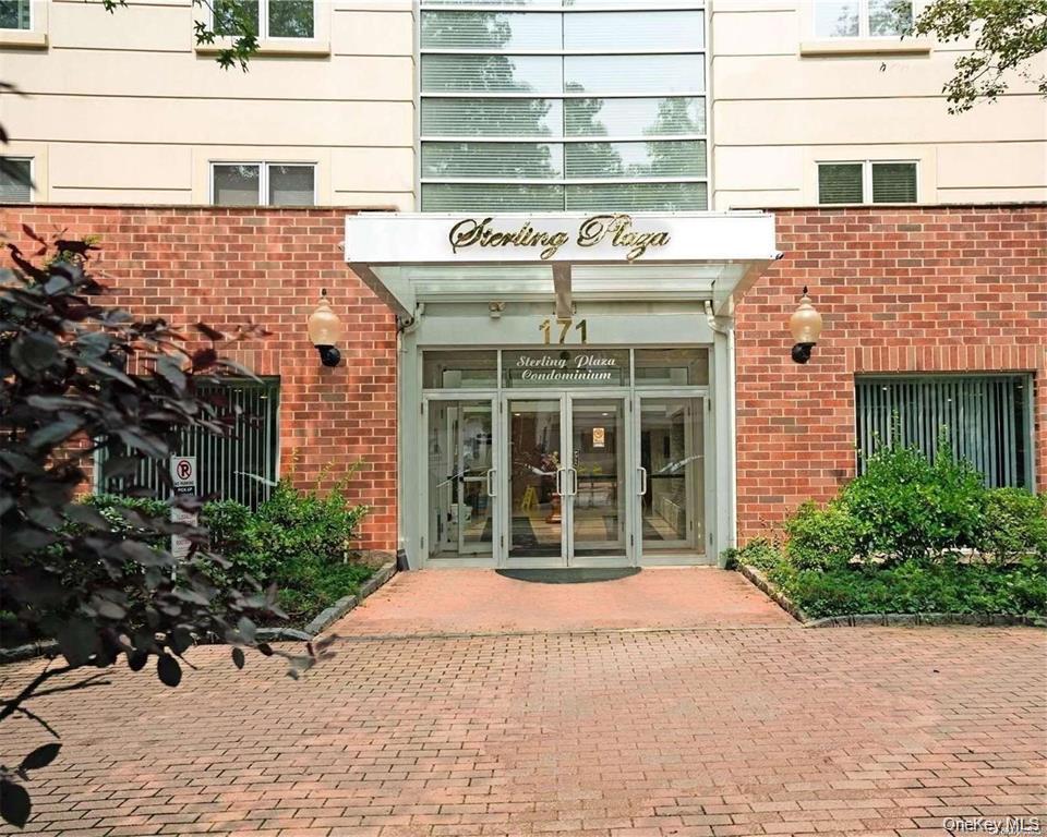Welcome to Sterling Plaza!  Ultra-Luxury Condo Apt Living in the Heart of Great Neck.  Step into this sun-drenched, south-facing X-Large two-bedroom, two-and-a-half-bathroom unit offering refined elegance and modern convenience. Located in the prestigious Sterling Plaza, this spacious unit features: Elegant Entry Foyer leading into a generously sized open concept living and dining area, accentuated by rich hardwood floors and abundant natural light. A chef's kitchen outfitted with granite countertops, maple cabinetry, and updated stainless steel appliances, blending style and functionality. Expansive primary suite with a spa-inspired marble bathroom, featuring a dual vanity, jacuzzi soaking tub, separate stand-up shower, and luxurious golden fixtures. A well-proportioned second bedroom with its own en-suite full bath, offering comfort and privacy, also for family or guests Stylish powder room conveniently located near the entrance. Additional Highlights: Central A/C (CAC)In-unit washer and dryer Ample closet and storage space one indoor parking space. Building Amenities: 24-hour concierge and doorman Fully equipped fitness center Party/Community room. Prime Location: Within the Great Neck South School District Close to park, shops, LIRR, and houses of worship This exquisite apt is perfect for those seeking upscale comfort, convenience, and a vibrant community.