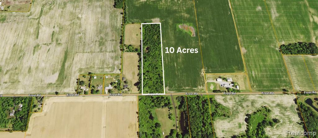 Discover 10 PRIVATE ACRES in desirable Williamston just 20?25 MINUTES FROM LANSING with easy access to I-96 and US-127! This BUILDABLE A-1 ZONED property features approximately 300 FEET OF PAVED ROAD FRONTAGE, offering excellent access and long-term value. Sloan Creek borders the western boundary and a rough-dug pond adds character and potential. Electric is nearby (not connected); well and septic required (buyer to verify). Enjoy peaceful rural living while staying close to shopping, dining, and major employment hubs.