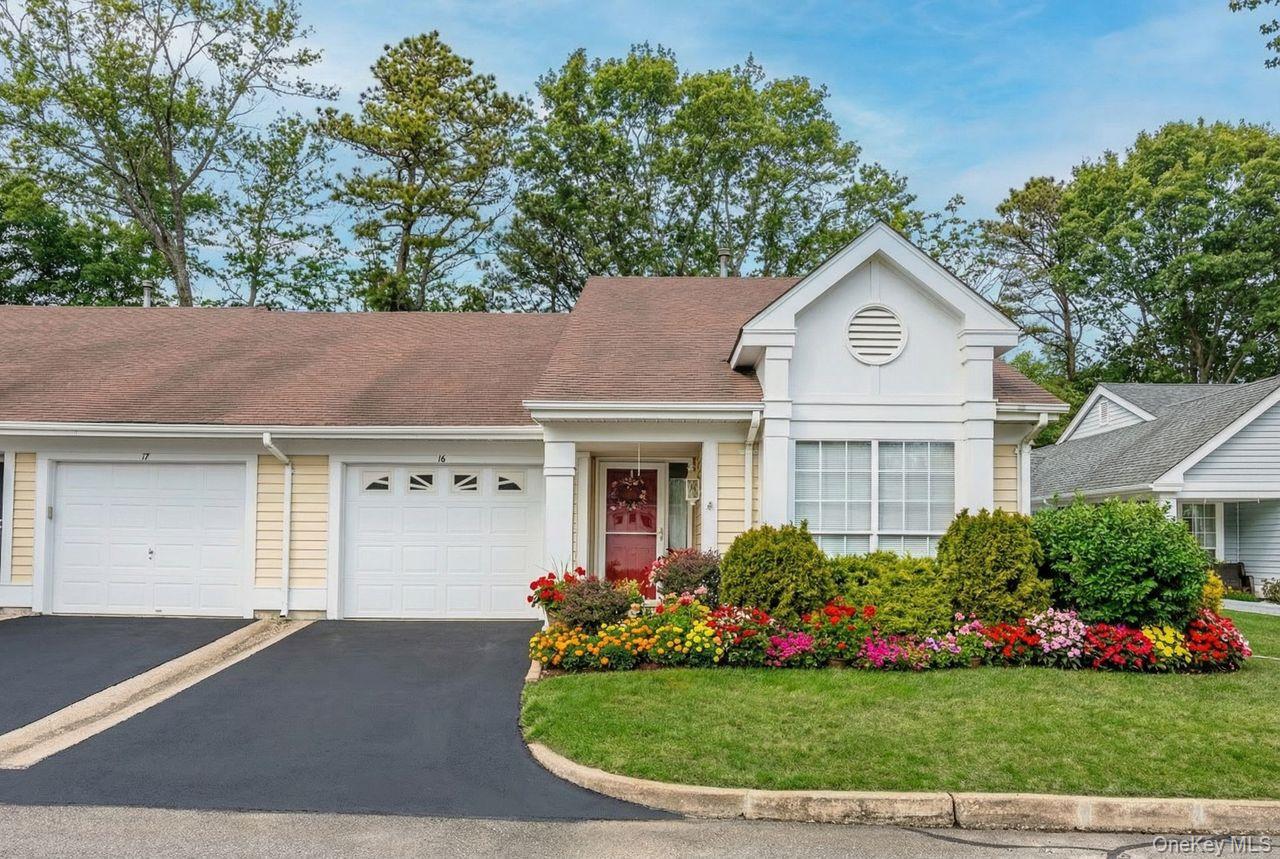 Discover your perfect retreat in this vibrant Senior Community, dubbed "The Glen" by the locals. Of all of the models, this 2 bedroom, 2 full bath updated Bristol unit is known for it's floorplan. With its vaulted ceilings and its private separated bedrooms located at either end of the home, this layout is the best of the best and considered one of the more desirable models available. This one has a new HVAC system, modern finishes like the granite countertop in the kitchen, a private rear yard for gardening or just enjoying the summer breeze, a fireplace in the living room and an attached garage. This home is located right in a cul-de-sac and near the desirable Paseo, which leads to the clubhouse and pool without walking in the street. The development offers numerous clubs and activities to join that are tailored to your interests, along with a fitness center, tennis, bocce, pickleball and a beautiful pool. Minutes away from shopping, dining and healthcare facilities, don't miss out on this incredible opportunity to live in a fantastic gated community designed for your enjoyment and security. Come see this one at Leisure Glen!