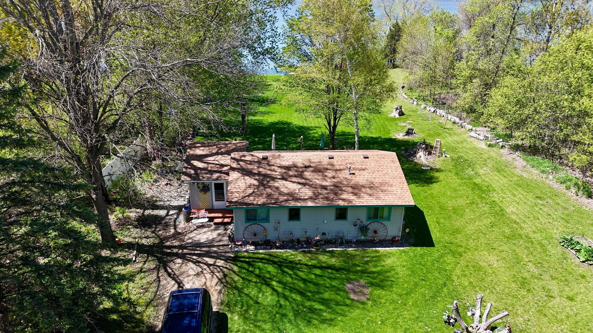 This lake view is like no other! Located on Long Lake in Grove City, MN this property has almost an entire acre of land with nearly 130ft of shoreline. This house has 2 bedrooms, a three quarter bath and so much protentional. The septic was recently pumped in the fall and is ready for service! Check it out, today. ***Cooperating Broker Compensation***