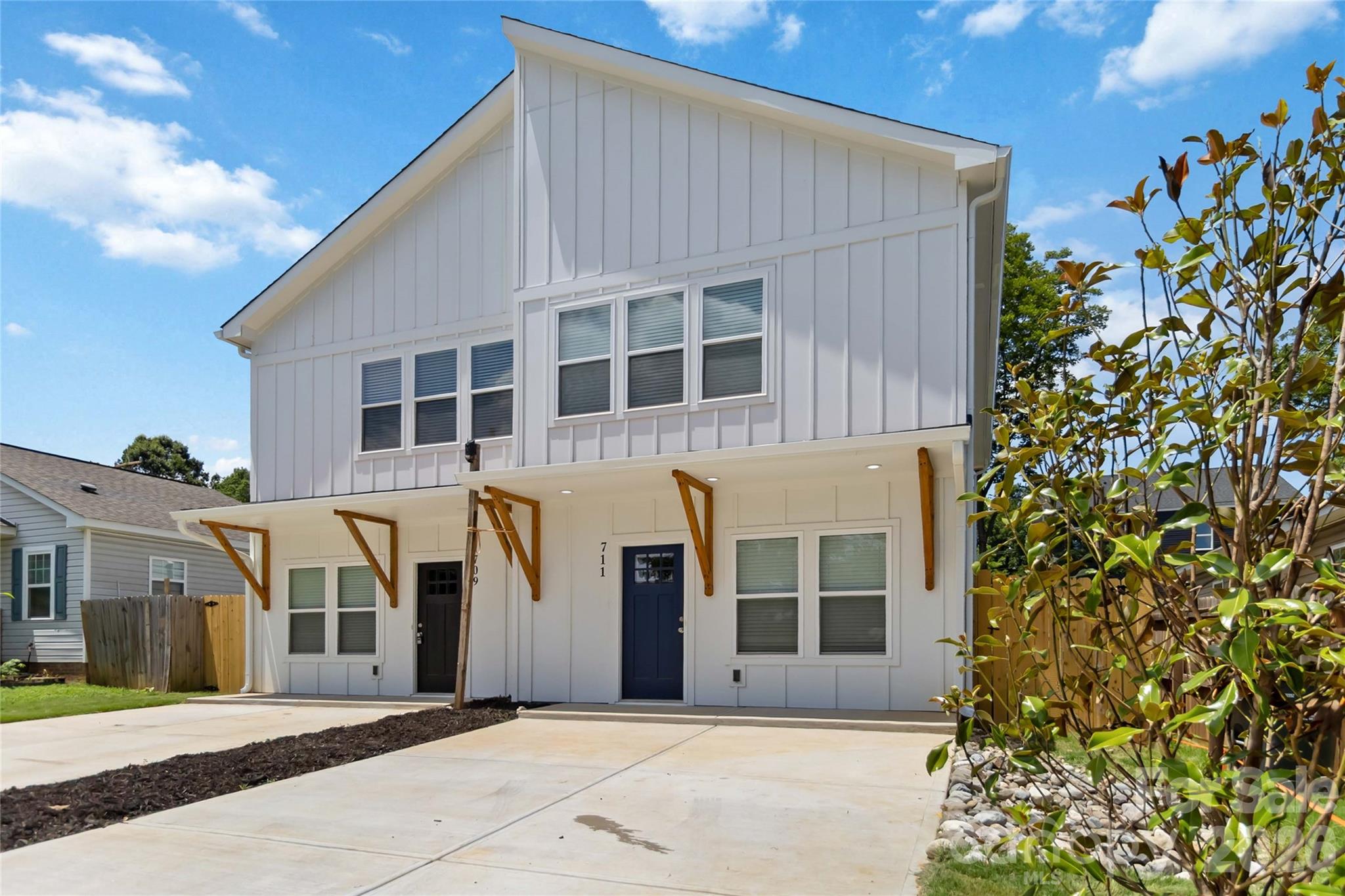 Beautifully crafted new construction townhome with modern style, thoughtful design, and quality finishes. This open concept plan offers 3 bedrooms, 2.5 baths and is filled with natural light. Features include LVP flooring on the main, granite countertops, subway backsplash, stainless steel appliances and so much more. Generous primary bedroom and a beautifully appointed primary bathroom. Enjoy outside with a deck overlooking a fenced back yard. No HOA. Just minutes from uptown, major highways, shopping, dining, and entertainment.