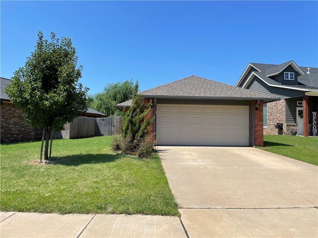 Welcome to this lovely 3-bedroom, 2-bath home located in the Moore Schools district. This home is nestled in a cul de sac, providing a sense of community and security. The interior boasts a modern aesthetic with stainless steel appliances, granite countertops throughout, and white cabinets in the kitchen. The kitchen also features a tiled backsplash and a breakfast bar, perfect for those quick morning meals. The living room and primary bedroom are equipped with ceiling fans for your comfort. The primary bathroom features a tiled shower stall, adding a touch of luxury. The home also includes a convenient interior laundry room and 2-inch blinds for privacy. The backyard is fenced in, providing a safe space for outdoor activities. The home also comes with a 2-car garage, ensuring ample space for your vehicles or storage needs. This home is a perfect blend of comfort and modern amenities. Property is conveniently located close to shopping, dining, entertainment, and Little River Park. Pet are case by case.

Tenant to provide refrigerator, washer and dryer.
Appliances included Gas range, dishwasher and microwave.
Photos are prior to tenant move-in

All Camber Property Management & Leasing residents are enrolled in the Resident Benefits Package (RBP) for $45.00/month which includes renters' insurance, credit building to help boost your credit score with timely rent payments, $1M Identity Protection, HVAC air filter delivery (for applicable properties), our best-in-class resident rewards program, and much more! More details upon application.