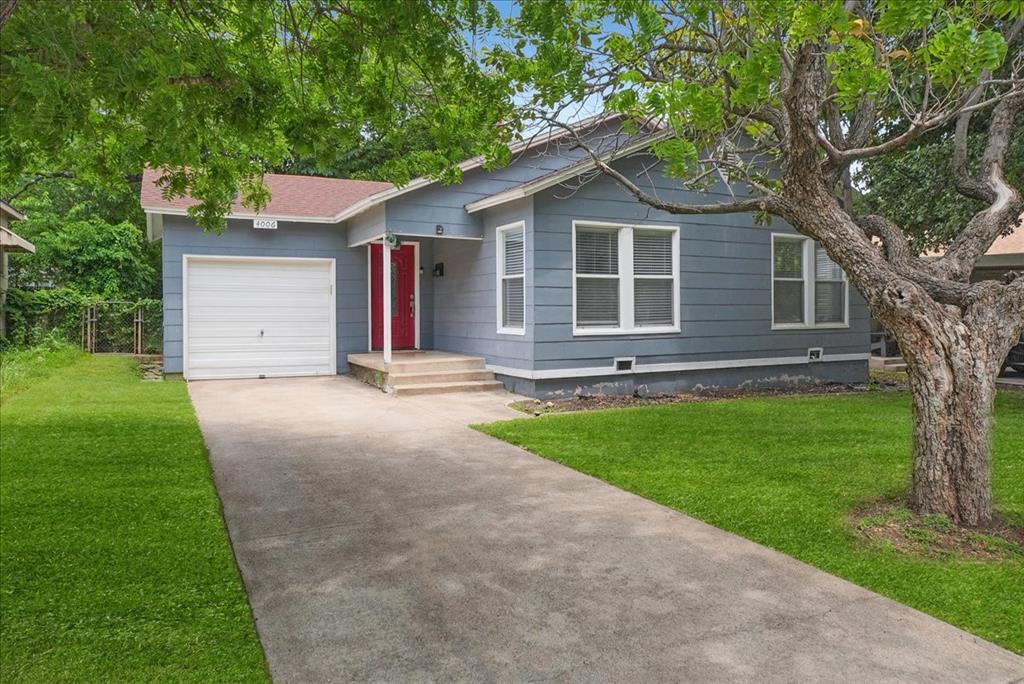 Welcome to 4006 Curzon Avenue in Fort Worth — a beautifully maintained home offering comfort, functionality, and convenience in a rapidly growing area of the city. This inviting property features a spacious layout with well-designed living spaces, abundant natural light, and modern finishes throughout, creating the perfect place to call home. Whether you’re entertaining guests or enjoying a quiet evening in, this home offers the ideal blend of style and everyday comfort.Conveniently located near major highways, shopping, dining, and entertainment, you’ll enjoy quick access to everything Fort Worth has to offer while still being tucked into a charming residential neighborhood. With its thoughtful design, great location, and move-in-ready appeal, 4006 Curzon Avenue is an incredible opportunity for buyers looking to enjoy both comfort and convenience in the heart of Fort Worth.