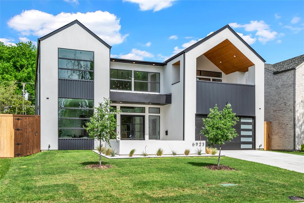 This Lakewood haven blends serenity and sophistication, with White Rock Lake & Lakewood Elementary's joyful echoes ensuring endless family tales. The steel-and-glass door swings open, ushering you into a soaring two-story foyer. Sunlight pours over the Mono-Beam floating staircase like liquid gold, drawing you into realms of quiet elegance. At its core, the chef's kitchen pulses with life: Wolf® range sizzling beside a 48-inch built-in fridge, the expansive London Sky Quartzite island a stage for whispered recipes and late-night laughs. Nearby, the butler's pantry beckons with a prep sink for convenience, cabinets guarding treasures, counters wide for feasts that feed the soul. White oak floors guide you to the first-floor primary suite, a whispered lullaby of luxury. Let the rainfall shower melt away worries, or sink into the vessel tub's steamy embrace, dreams resurfacing like old friends. A vast walk-in closet awaits, shelves alive with possibilities. Close by, a second bedroom and ensuite offer grace: for visiting kin, a grandparent's nook, or love's gentle pause. Climb the stairs to a world of wonder...3 ensuite bedrooms where young dreams flourish under vaulted skies. The game room hums with triumphs and secrets, leading to a balcony alive with twilight magic: movie nights under Texas stars, or firefly-kissed evenings that linger forever. Powered by Control4® smart tech, wrapped in efficient foam insulation, and backed by the Maverick® 1-2-10 Warranty. This home isn't mere design; it's the rhythm of lives intertwined. Where bonds strengthen, memories root deep, and every space holds the spark of home. Your chapter opens here, in luxury's warm hold.