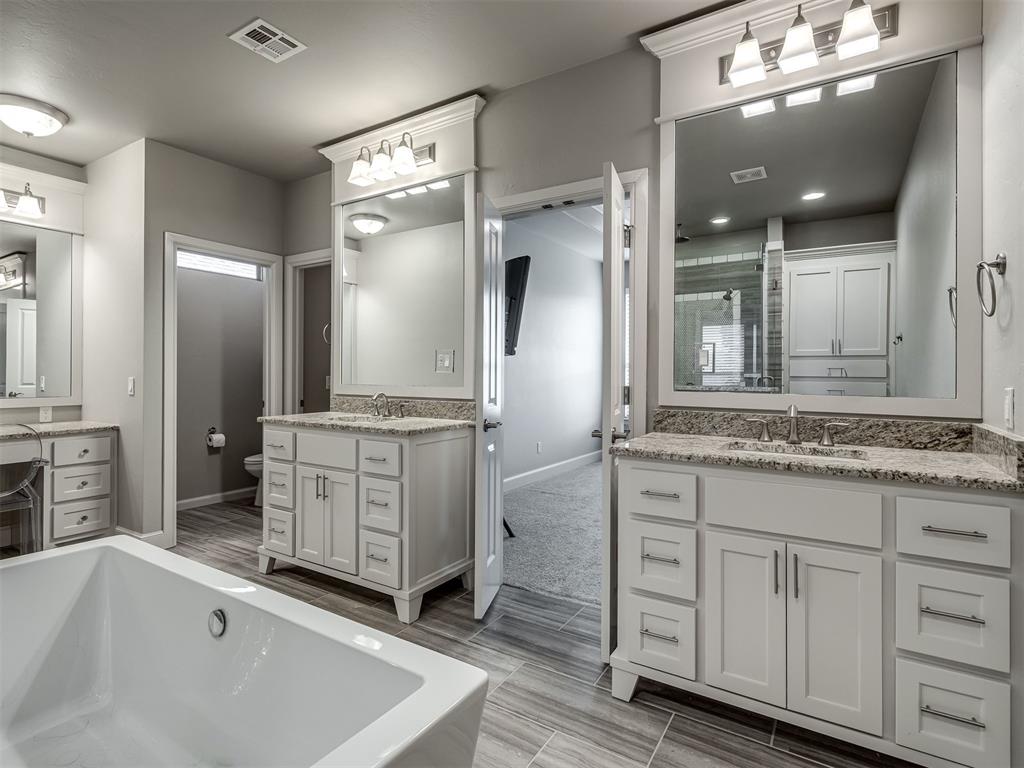 Welcome home to 4211 Cordova Ct. in the coveted Las Colinas Addition. This lovely 5 bedroom, 4 full bathroom home is thoughtfully planned and the layout is ideal. With 4 downstairs bedrooms (or 3 bedrooms + study) and another (5th) upstairs, this layout allows for private spaces for all who live here.  Bathrooms are ideally located near each bedroom, with one being a Jack and Jill bathroom.  Enjoy your own private oasis in the primary suite with a soaking bathtub, oversized walk in shower, double vanities and make-up sitting area. The primary bathroom is complete with ample storage, built in cabinetry and 2 walk-in closets; built-in dresser and shelves complete the walk-in closet. Plenty of counter space in the kitchen with an island makes hosting your holiday gathering a blast! Everyone always congregates in the kitchen! The kitchen is complete with a pot-filler, wine racks, built-in cook top, oven, microwave, and walk-in pantry.  The fun continues in the upstairs bonus area with a full bathroom, a separate 5th bedroom with walk-in closet, perfect for someone needing more independence.  The layout is ideal for access to both garages from the interior, and is complete with a garage floor storm shelter. This is a must see, must have home!