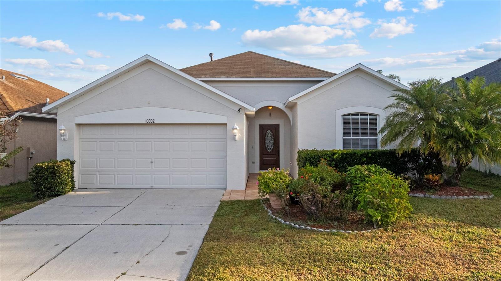 Low HOA and NO CDD Fees, Beautiful Pond-View Home in Cross Creek, New Tampa!This delightful 3-bedroom, 2-bathroom home, built in 2000, offers approximately 1,330 sq. ft. of comfortable living space, plus a 476 sq. ft. enclosed Florida sunroom overlooking a serene pond—perfect for relaxing mornings and peaceful evenings. The kitchen features granite countertops, generous wood cabinetry, and a convenient pantry, opening effortlessly into the bright and spacious living and dining areas. The master suite offers a welcoming retreat with an en-suite bathroom that includes dual sinks, a soaking tub, a separate shower, and a spacious walk-in closet located within the master bath for added convenience. Step outside to a backyard that offers both tranquility and potential, ideal for outdoor fun or future enhancements like a pool or entertainment space, all set against beautiful water views right from your own yard. The neighborhood offers a tennis court and playground. There are many restaurants and amenities nearby, and several golf courses are within easy reach. Conveniently located near Publix (just 3 miles away), highly rated schools, The Shops at Wiregrass (approximately 6 miles away), and popular outdoor destinations such as Flatwoods, Lettuce Lake, and Cross Creek Parks. With quick access to I-75 and I-275, getting to downtown Tampa or the airport is simple and convenient. This home also features a 2018 roof and 2020 AC, providing added peace of mind. This pond-view gem in Cross Creek combines comfort, charm, abundant amenities, and outstanding convenience. Schedule your private showing today!