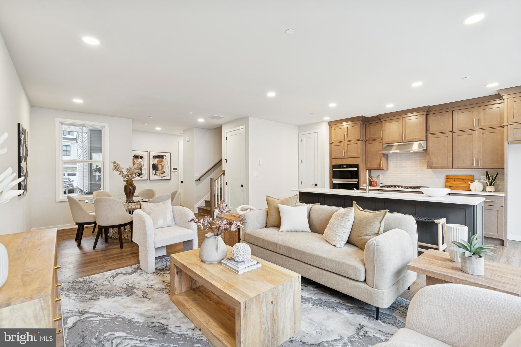 Welcome to the Crosby, a stunning designer home that has been created with style and convenience in mind. A spacious foyer invites residents and visitors alike into this beautiful two-story townhome. On the first floor, an open floor plan connects the great room, casual dining area, and kitchen with island creating a perfect space for cozy nights or entertaining guests. Upstairs three bedrooms rest peacefully alongside convenient laundry facilities. At the heart of it all is your luxurious primary suite featuring dual sinks in its gorgeous bathroom, a large walk-in closet, and plenty of natural light.  This home includes the designer appointed options and will be ready by September!