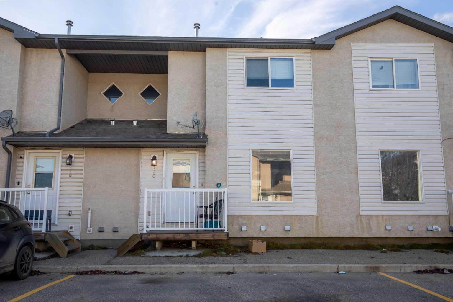 Great starter home or investment property to add to your rental portfolio. Fully developed townhouse condo in super location close to Prairie Mall, and lots of north end businesses and services. 3 bedrooms upstairs plus full bathroom & hall closet. Main floor has open plan with convenient half bathroom off living room and front entry. West side deck off dining area to enjoy our long summer evenings on. Basement has family room which could be 4th bedroom, utility room with laundry, and full bathroom. Also under stairs storage closet. Professionally managed complex with water included in condo fees. Condo fees are $383 per month.