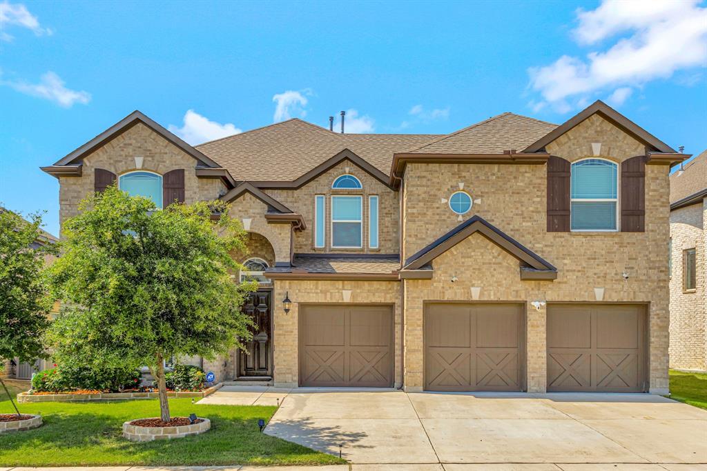 Welcome to this elegant north-facing First Texas Home nestled in the master-planned community of Sutton Fields in Celina, TX, zoned to top-rated Prosper ISD! This expansive 5-bedroom, 3.5 bath Remington floorplan offers 3468 sq. ft. of versatile living space designed for comfort and functionality.This beautifully designed residence offers a spacious and functional layout, ideal for modern living. Step inside to an open-concept floor plan that seamlessly connects the living, dining, and kitchen areas—perfect for both everyday living and entertaining.The gourmet kitchen features sleek countertops, abundant cabinetry, stainless steel appliances, a butler’s pantry, and a large dining space that’s perfect for hosting. The main floor includes a luxurious primary suite with a private ensuite bath and a generous walk-in closet.Upstairs, you'll find four additional bedrooms, each offering privacy and comfort, along with a large game room—ideal for relaxation, play, or media use. Elegant wood-look tile flooring throughout the main areas combines durability with style, and a spacious 3-car garage provides ample storage.Enjoy resort-style living in Sutton Fields, where amenities include a lap pool, resort pool with cabanas, playgrounds, ponds, and peaceful community gardens. Located just minutes from Dallas North Tollway, Hwy 380, H-E-B, and Costco, this home blends luxury and convenience.Don’t miss your chance to own this exceptional property in one of Celina’s most sought-after communities!