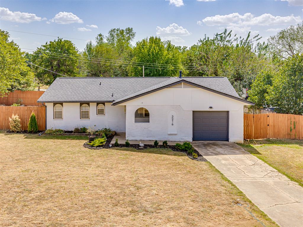CUTE, CLEAN, and beautifully updated in Edmond! This charming 3-bedroom, 1.5-bathroom home sits on a HUGE corner lot with fantastic curb appeal, a NEW fence, fresh paint, a NEW ROOF AND HVAC SYSTEM BOTH INSTALLED IN 2022, and so much to love inside and out. USDA 100% financing available!Step inside to a bright and welcoming interior with fresh paint, updated light fixtures, and beautiful updates throughout. The kitchen has been refreshed with updated finishes and offers plenty of cabinet and counter space, while both bathrooms have been nicely updated for a clean, modern feel. An indoor laundry room adds everyday convenience, and the attached 1-car garage provides additional storage.Outside, the oversized corner lot gives you an incredible amount of yard space with a NEW fence and plenty of room to enjoy the outdoors.Adorable, well cared for, and truly move-in ready, this Edmond home is one you’ll want to see!
