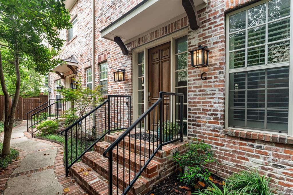 Enjoy prime Dallas lock and leave living in this tastefully appointed townhouse located in the heart of SOHIP. This move-in ready home offers first floor living with an expansive living room flowing into the oversized dining room and Chef's Kitchen. The Primary Suite features a see-through fireplace into the spa like bathroom and sits on the second floor along with the guest bedroom and laundry. The third floor delivers either an additional guest bedroom with flex space, or a spacious game room. Enjoy the private balcony with tree lined views and room to lounge and grill. This thoughtfully composed townhouse provides an elevator-ready design from the 2 car garage to the second floor. Just blocks away from Highland Park, shops, restaurants, Whole Foods, Equinox, and parks, this low maintenance home presents the best that Dallas has to offer.