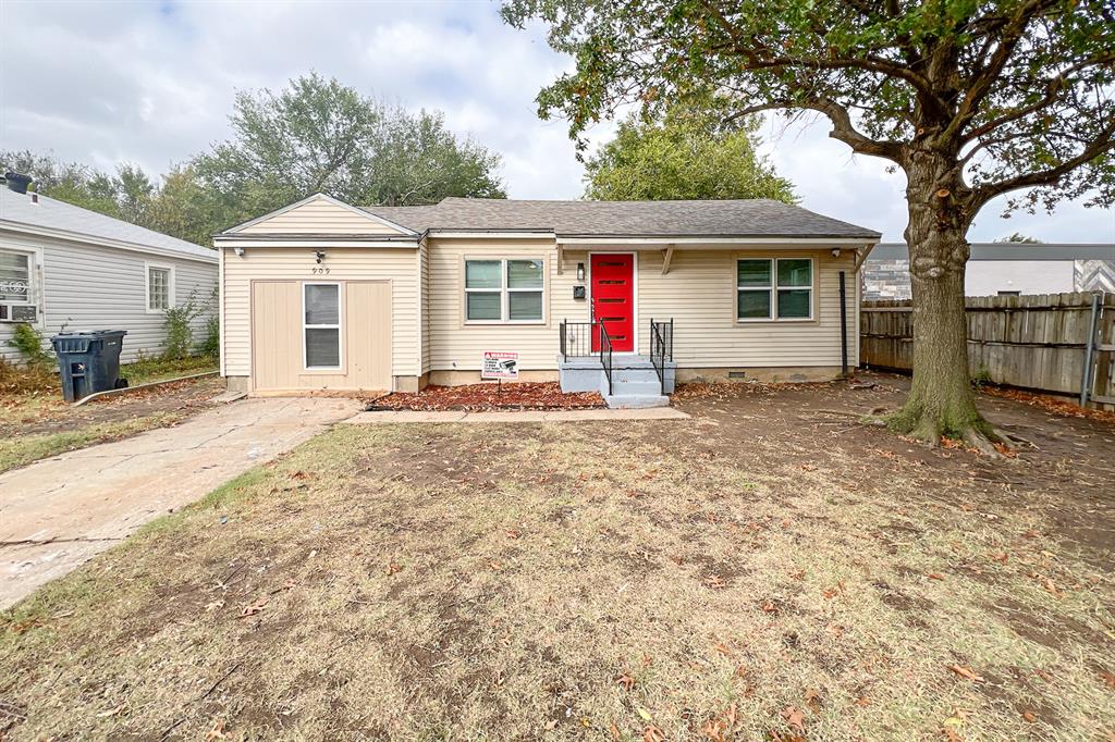 Take advantage of $5,000 in seller-paid concessions with a full-price offer—perfect for reducing closing costs, buying down your interest rate, or covering other eligible expenses. Want to save even more? Ask how you could receive 1% of your loan amount back in lender credits—usable toward your rate buy-down, appraisal fees, or additional closing costs. Let’s connect and explore how these benefits can work for you at the closing table.

Fully remodeled and full of charm, 909 SW 48th Street is a beautifully updated 3-bedroom, 1-bath home offering 868 sq ft of stylish living space on a generous 0.17-acre lot. This 1948 classic has been thoughtfully renovated throughout, blending timeless character with modern comfort.

Step inside to find refinished original hardwood floors that bring warmth and elegance to the main living areas, paired with durable wood-look tile in the kitchen and bath. The refreshed kitchen features a freestanding range and oven, while the converted garage offers flexible space for a third bedroom, home office, hobby room, or extra storage. A walk-in 2-person storm shelter adds peace of mind during Oklahoma’s storm season.

The fully privacy-fenced backyard is ideal for pets, play, or entertaining—offering plenty of room to relax, garden, or host guests.

Located in the Zedna Ann Addition and zoned for Fillmore Elementary, Webster Middle, and Capitol Hill High School in the Oklahoma City School District, this home combines comfort, convenience, and value in one move-in-ready package.

Don’t miss your chance—schedule your private showing today!