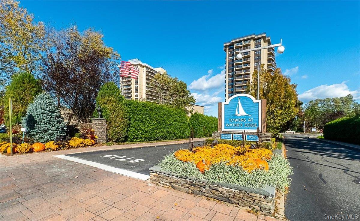 Welcome to worry-free living in this chic and modern 1 bedroom/ 1 bath co-op in the prestigious Waters Edge /Versailles building, on the 8th floor with great water, Bridge and city view from private terrace This unit offers a sophisticated layout with a cheery and bright exposure  and central air/heat throughout. But the real value is in the monthly savings: Maintenance $1339 includes ALL utilities plus assessments. Say goodbye to your Con Edison bill!Enjoy the ultimate full-service lifestyle with a 24-hour doorman, a fully-equipped on-site gym, and a sparkling swimming pool for supreme summer relaxation, Indoor Garage parking for a fee of $190/m. The building defines convenience with its own Shopping Arcade, featuring a convenience store, dry cleaners, and beauty salon right downstairs. Minutes to all major highways and available for your convenience are city busses to take you to NYC and Flushing.Located in the heart of Bay Terrace, you are just steps away from world-class dining and shopping. A commuter’s dream, this home is within walking distance to the bus to Bell Blvd and just minutes to the LIRR. Luxury, location, and value meet here!