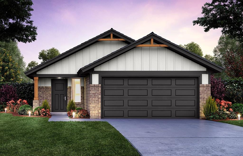 Welcome home to this beautifully designed new construction that blends modern style with everyday living. This thoughtfully laid out home offers an open concept living, kitchen and dining area - perfect for entertaining or relaxing with family. The spacious kitchen features ample counter space, abundant cabinetry, and a seamless flow into the main living area. The private primary bedroom is tucked away for comfort and tranquility, complete with a large closet and a well appointed en suite bath with gorgeous floor to ceiling tiled shower. Two additional bedrooms are generously sized and share a full bath, making this layout perfect for families or guests. A dedicated utility room and smart storage throughout add convenience to daily living. Fantastic neighborhood amenities as well. Located in a desirable community with easy access to Deer Creek schools, shopping, dining and major roadways, this home offers comfort, efficiency and style - all in a brand new package. Schedule your showing today and experience the perfect place to call home!