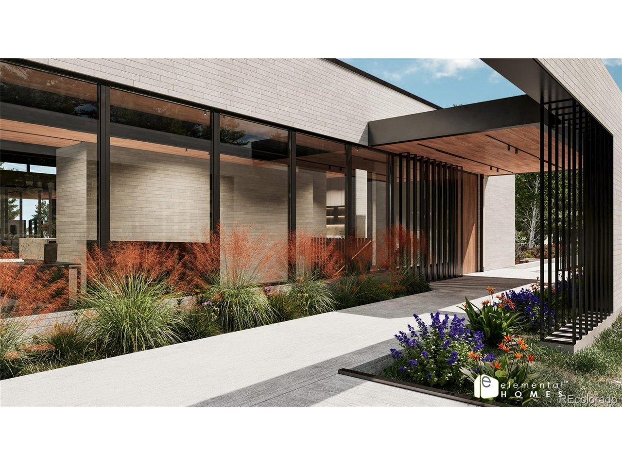Positioned within the exclusive enclave of Canyon Pines just minutes from Downtown Denver, Golden and Boulder, this architecturally striking modern residence presents a rare opportunity to own a fully approved, luxury home design-concept for elevated Colorado living. Eloquently deisgned by Elemental Homes, the home blends sophisticated modern design with a seamless connection to nature, offering a serene retreat surrounded by towering pines, protected open space, and private trails just beyond your doorstep. The home's modern architecture is defined by clean lines, expansive skylights, and dramatic walls of glass that fill the interiors with natural light while framing peaceful canyon and forest views. A refined exterior palette of limestone, steel, and warm organic materials creates a timeless aesthetic that feels both luxurious and deeply connected to the landscape. An oversized pivot door welcomes residents and guests into a grand two-story entry highlighted by a statement stone wall and sculptural staircase. Inside, curated finishes including walnut paneling, limestone, and polished concrete floors create an atmosphere of understated elegance and modern warmth. Continuous skylights running the length of the home enhance the open, airy feel and invite sunlight deep into the living spaces throughout the day. Designed to embrace Colorado's coveted indoor-outdoor lifestyle, expansive retractable glass walls open to generous outdoor living areas ideal for entertaining, wellness, and quiet moments immersed in nature. Whether enjoying morning coffee among the pines, evening sunsets, or direct access to miles of scenic trails, the home fosters a lifestyle centered around balance, wellness, and connection to the outdoors. Located just minutes from private aiports and DIA, Canyon Pines offers a rare blend of privacy, architectural excellence, and refined mountain living in one of Colorado's most coveted luxury communities. Sales center opening Oct 2026 | CanyonPines.com