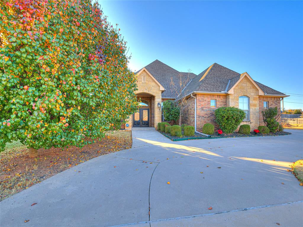 Welcome to this stunning and spacious home located in one of the most desirable neighborhoods known for its friendly community and tranquil surroundings. This open-concept home offers 3 bedrooms, 2.5 bathrooms, a private study, formal dining room, breakfast nook, and a large living area, providing ample space for both relaxation and entertaining.Inside, you’ll find airy 11-foot ceilings and bamboo flooring throughout, with elegant tile in the bathrooms. The gourmet kitchen features granite countertops, stained cabinetry, stainless steel appliances, Double oven and a walk-in pantry—perfect for any home chef. Bathrooms and the laundry room are also beautifully finished with granite countertops.The primary suite is a true retreat with vaulted ceilings, a spa-like bathroom with double sinks, a make-up vanity, jetted Jacuzzi tub, walk-in tiled shower, and a large walk-in closet.Outside, a circle driveway and two separate garages (one 2-car, one 1-car) offer plenty of parking and convenience, including a separate back entrance through the laundry room.Enjoy the community’s peaceful amenities, including a scenic pond with walking trail and a refreshing neighborhood pool.This home combines elegant design, comfort, and community living—perfect for families or anyone looking for both luxury and warmth.Homes like this are in high demand, don't miss this opportunity to make it yours.Owner/Agent