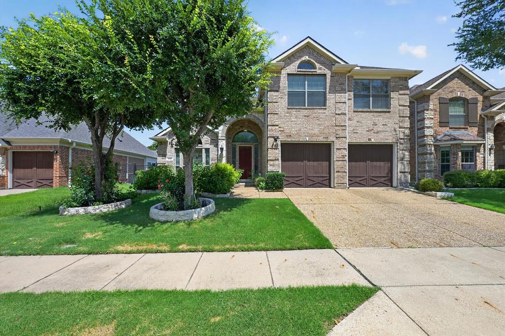This spacious home offers the perfect blend of comfort, convenience, and style. It features five bedrooms, two full bathrooms and a half bath, plus a dedicated office, giving you flexible space for working from home, hosting guests, or extra living areas. Fresh paint and brand new carpet give the home a clean, move-in ready feel, and the primary suite has been beautifully remodeled. The main floor offers two bedrooms, a full bath and a half bath, the office, a formal dining room, and a spacious living area, with the remaining bedrooms upstairs. Step outside to your own private backyard with a covered pergola, perfect for relaxing or hosting outdoors. Additional features include a new HVAC system for year-round comfort and efficiency. The location is ideal: walking distance to Whole Foods and The Shops at Fairview, and under five minutes to Allen Premium Outlets and the new H-E-B. With quick access to Highway 121 and Highway 75, commuting and daily errands are effortlessSome photos are virtually staged. White refrigerator conveys with the lease.