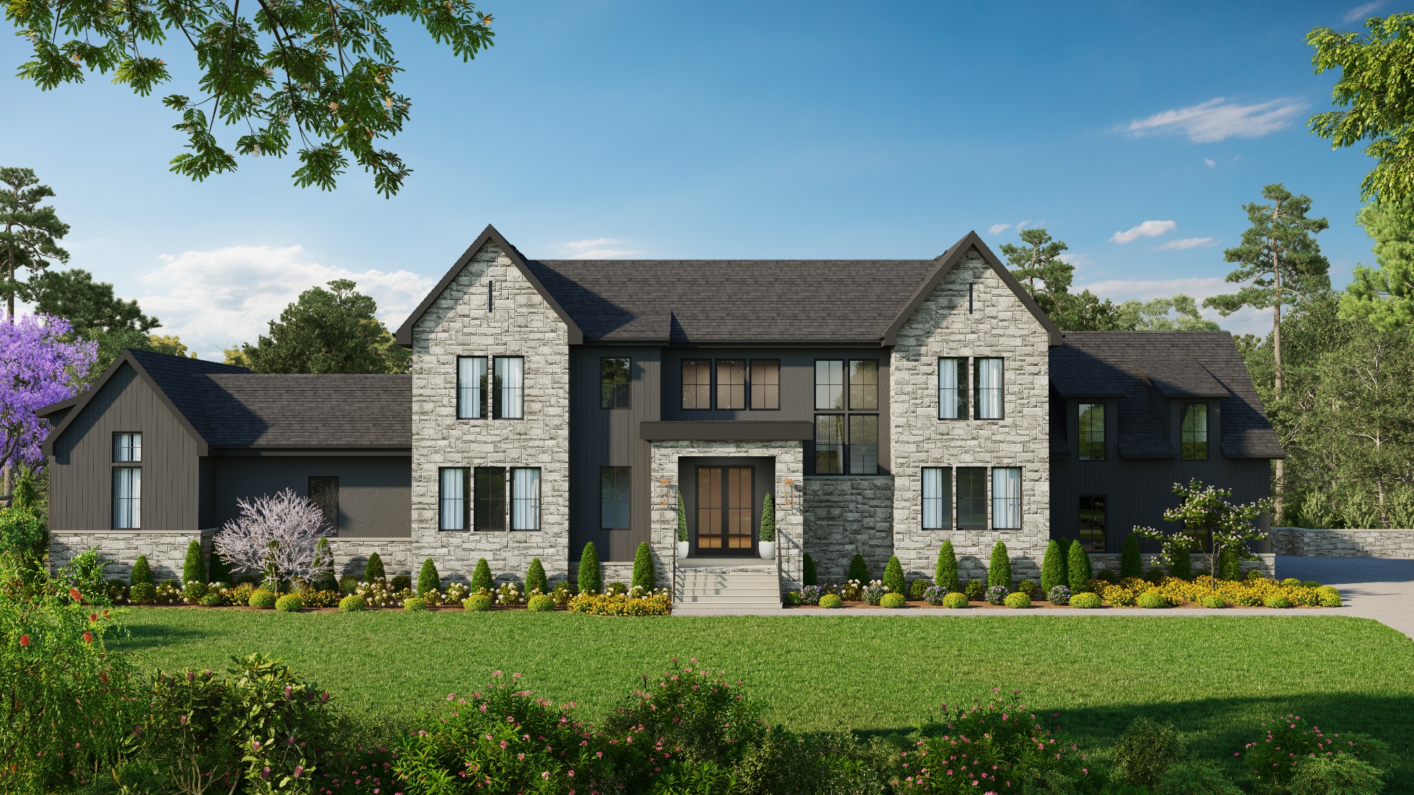 Tucked away on the prestigious Shys Hill, this new semi-custom offering by Paros Luxe and renowned architect August Homes, brings your vision to life with our craftsmanship, making the custom building process seamless. A rare opportunity to collaborate directly with the builder, Paros Group and design team Studio 36, recently featured best in show at the parade of homes, ensuring every finish and detail reflects your personal vision of luxury. Inside, expansive, light-filled living spaces flow seamlessly, highlighted by soaring ceilings, custom finishes, and intuitive indoor-outdoor connectivity. The chef’s kitchen serves as the heart of the home, with a statement-making oversized island, Wolf range, custom cabinetry, and a discreet scullery fully outfitted with all your needs. A dedicated office, generous living room, and covered terrace complete the main level, while the primary suite offers a spa-inspired retreat with a lavish bath and a show-stopping walk-in closet. The walk-out lower level is designed for elevated living, featuring a game room, lounge space, a full bath, and a state-of-the-art fitness studio customizable to meet your needs, and the option for a custom wine room, along with a safe room. Step outside to discover resort-inspired amenities: a pool and spa framed by mature trees, creating a serene backdrop that ensures complete privacy. Take the elevator to the second level to customize your own home theater and/or bunk room. This home was designed to meet the needs of any home owner. With a three and a half car garage with electric charger, abundant storage, and unmatched customization potential, this Shys Hill estate redefines what it means to live luxuriously in the heart of the city—a true legacy property blending timeless elegance with modern comfort