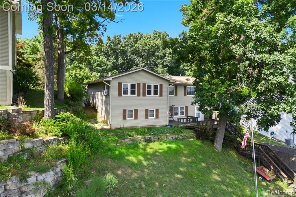 Picture mornings with coffee on your deck, enjoying the beauty of the sunrise. Afternoons filled with paddle-boarding, fishing, or simply floating in the sun. Evenings spent on the deck looking out at the serene lake as you wind down in your own private piece of paradise. Discover the charm of lakefront living on beautiful Cavanaugh Lake in Chelsea. This 3-bedroom, 1-bath home is perfectly positioned on a quiet court with private lake access. The main level offers 1,080 square feet of comfortable living space, while the full walkout lower level features 1 bedroom, multiple rooms for storage and plumbing for a 2nd bath—also 1,080 square feet—opens directly to a spacious deck and the water’s edge, creating endless opportunities for entertaining or future expansion. Enjoy the convenience of being just minutes from downtown Chelsea’s shops, dining, and community events. A rare opportunity to own a property in this highly sought-after location.