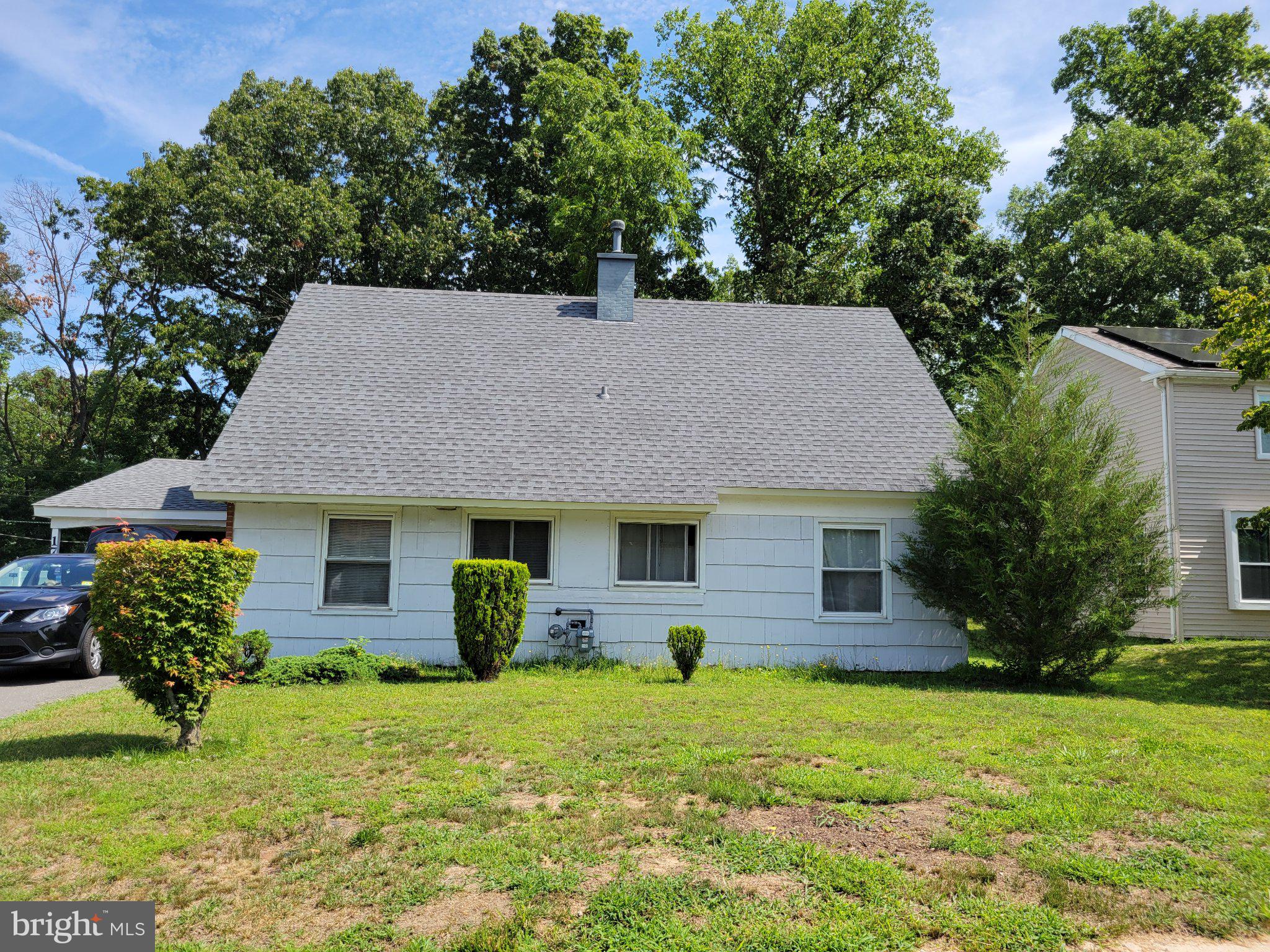Pride of ownership is now within grasp.  Don't miss your chance to bring your design ideas to life and make this cute cape your own.  Make this four-bedroom, two-full-bath Willingboro home your own. With comfortable living space and room to grow, it’s a great opportunity for buyers who want to add their personal style with cosmetic updates.  Featuring a newer roof, water heater, heating system, and underground PVC plumbing pipes.  Offered at an attractive price point, this property is ready for its next owner to unlock its potential. Schedule your showing and come see the possibilities for yourself.  Being sold As Is.
