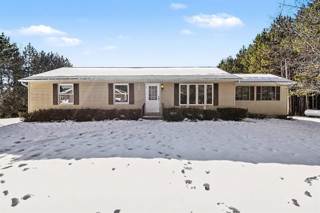 1st time on the market!!!If privacy and acreage are what you're looking for, this property delivers. Nestled on 40 secluded acres, this 3-bedroom, 2-bath home features an open kitchen and family room ideal for everyday living. A  40 x 40 detached garage offers excellent storage for toys, tools, or hunting gear. Ideal for hunters, nature lovers, or anyone seeking space and serenity away from it all.