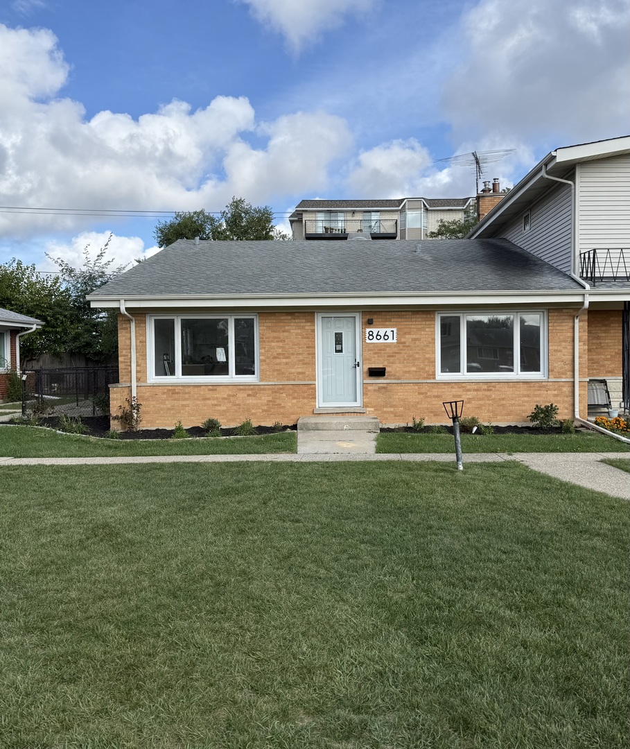 Unique opportunity with this newly remodeled townhome featuring a nice blend of an open concept and defined spaces. 3 bedrooms and a full bath on the second level, and a family room with another full bath and laundry room on the lower level. Have peace of mind with nearly everything new: bathrooms, kitchen (all wood 36in cabinets, quartz countertops and backsplash, appliances),  furnace, a/c, water heater, washer/dryer, copper plumbing, updated electrical, doors and more. Nothing here to do but enjoy a nicely remodeled townhome, with no HOA. Good size, fenced yard space on two sides. Walking distance to parks, shopping, dining. Couple mins to so much more Niles has to offer.   Niles North school district.     All work done with permits and village inspections. Must see to appreciate.